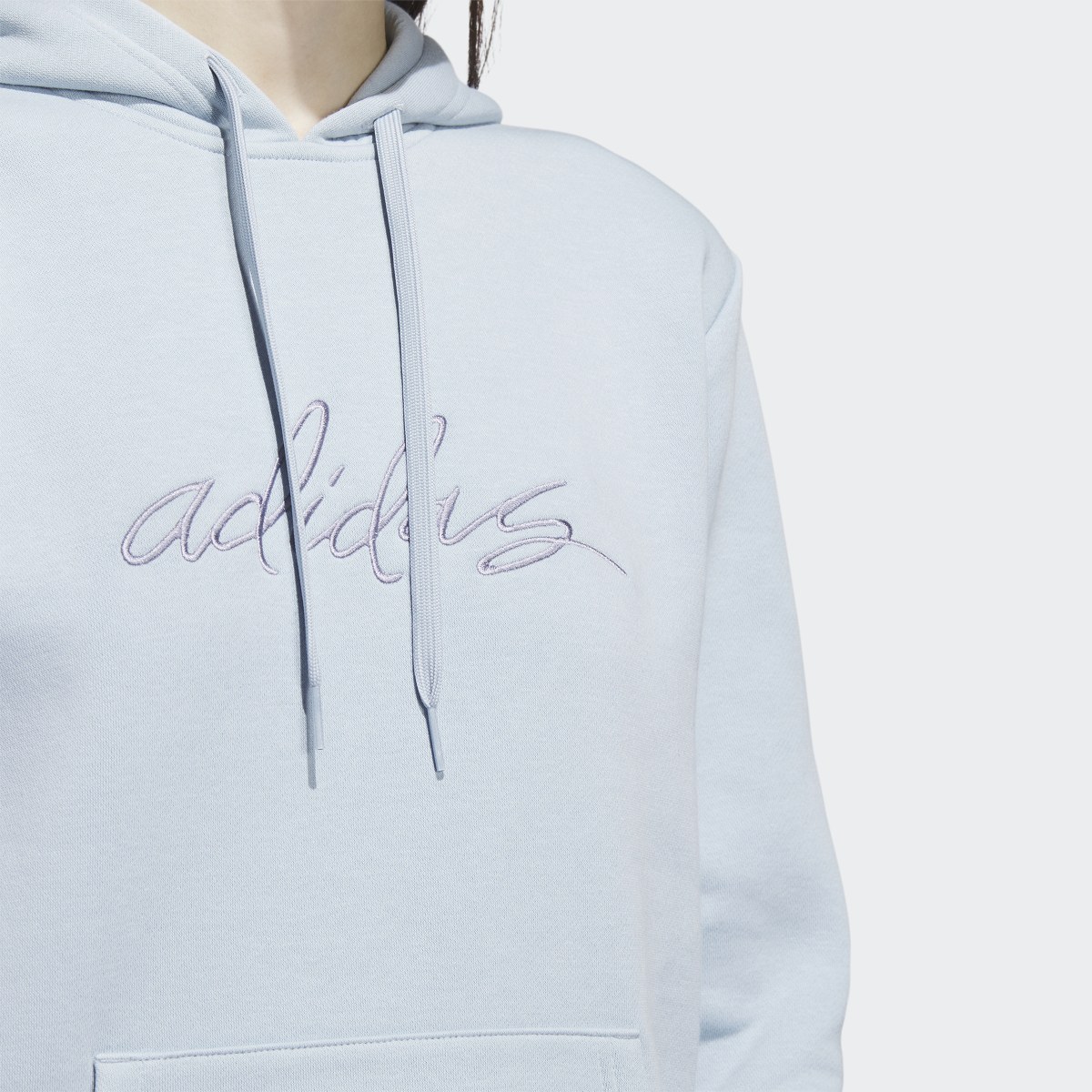 Adidas Embroidered Logo Hoodie. 6