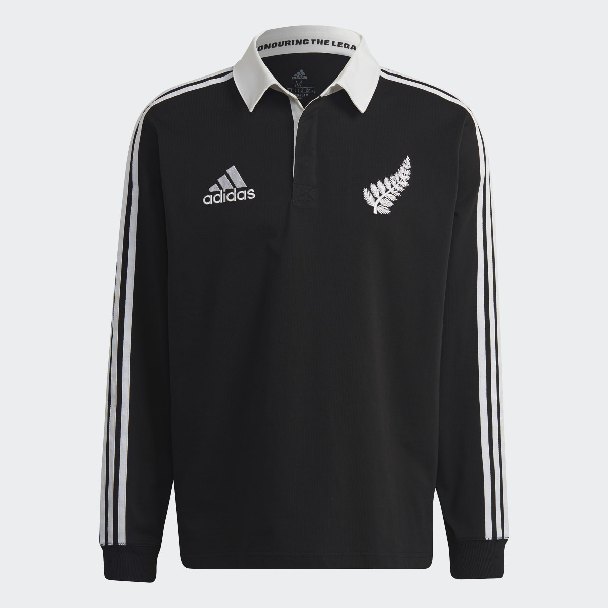 Adidas All Blacks Rugby Heritage Polo Shirt. 5