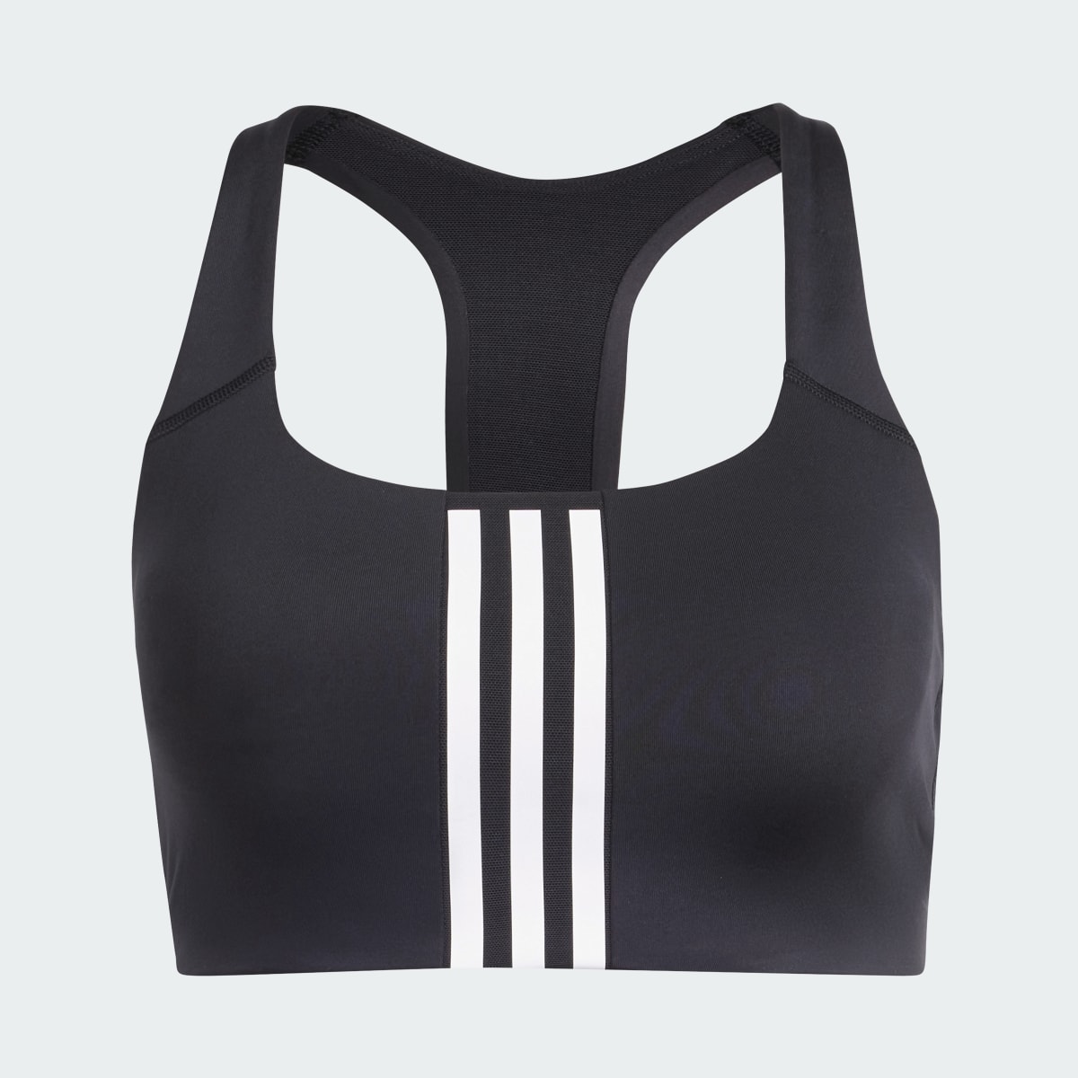 Adidas Biustonosz Powerimpact Training Medium-Support 3-Stripes. 5