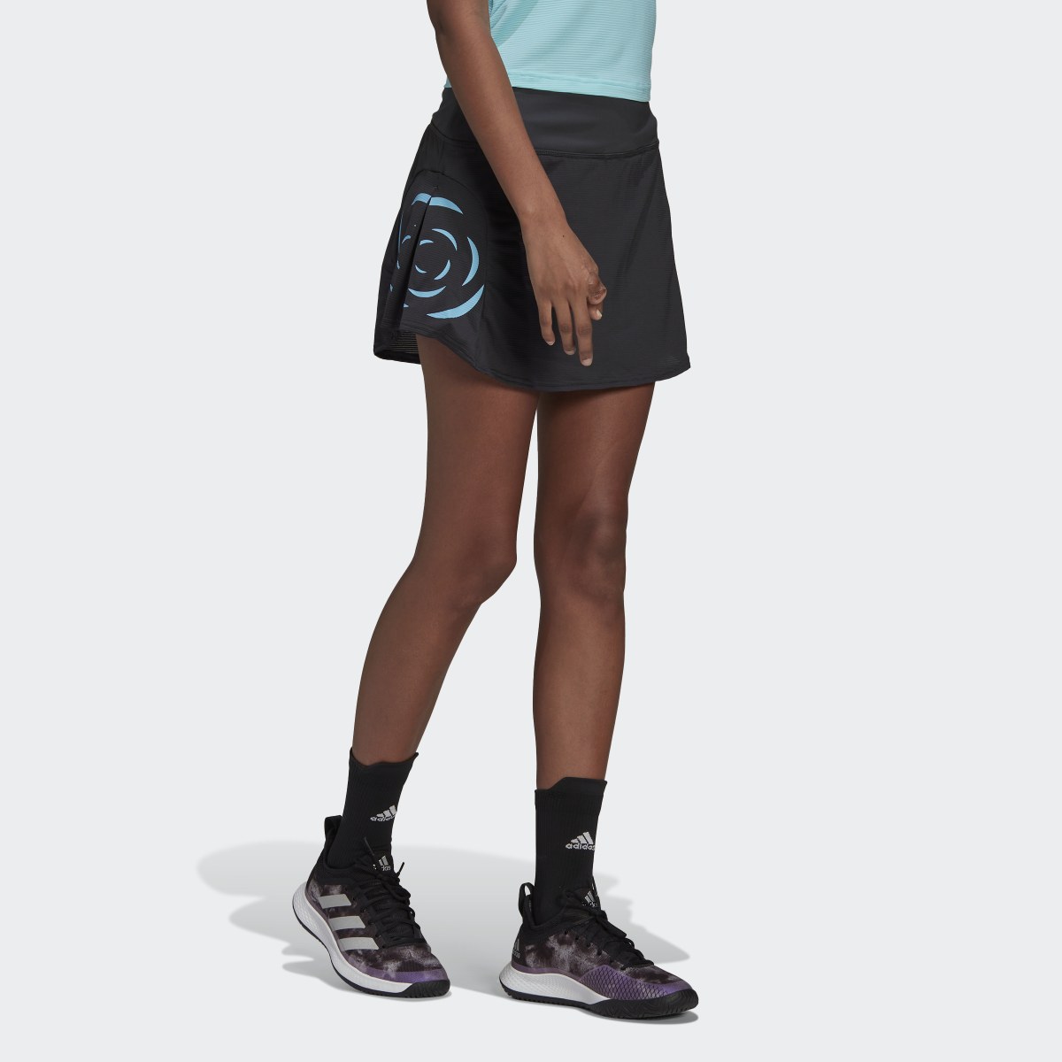 Adidas Paris Tennis Match Skirt. 4