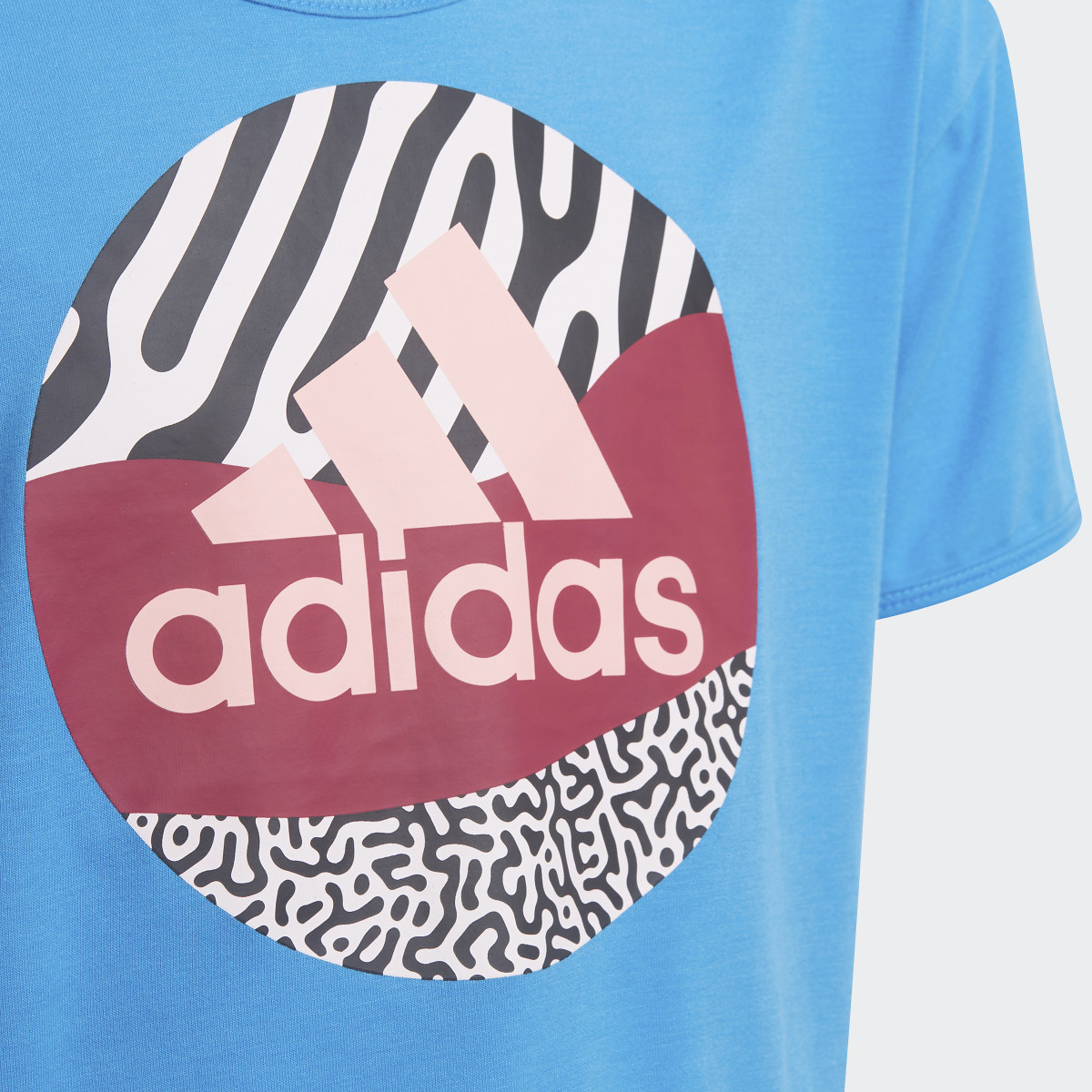 Adidas AEROREADY Power Training Cropped Logo Tee. 4