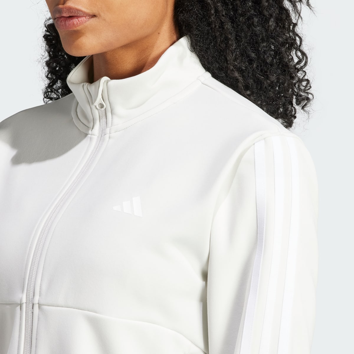 Adidas AEROREADY Train Essentials 3-Stripes Track Jacket. 6