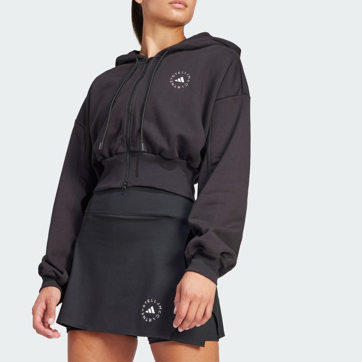 Adidas by Stella McCartney Sportswear Cropped Hoodie. 2