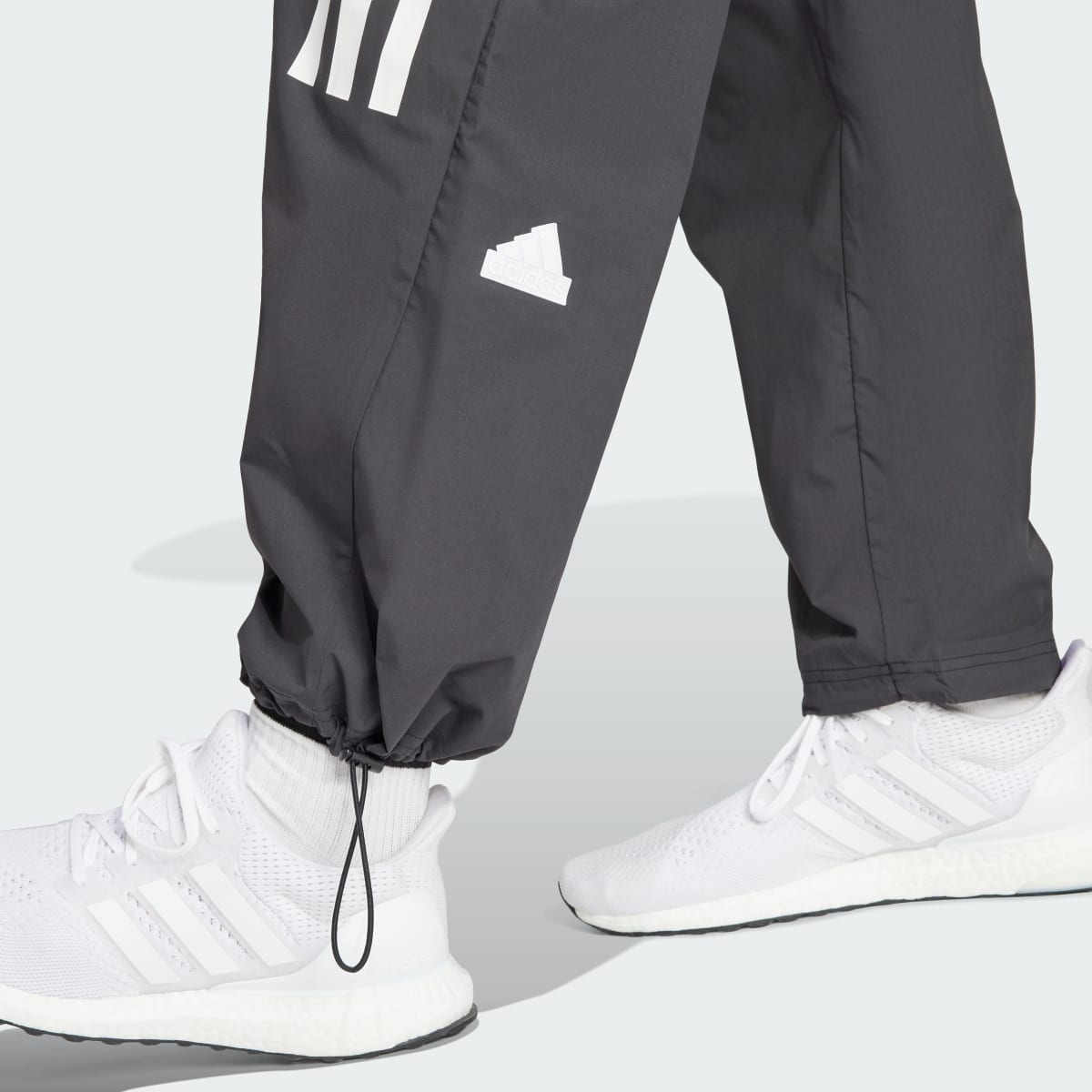 Adidas Future Icons 3-Stripes Loose Woven Pants. 5