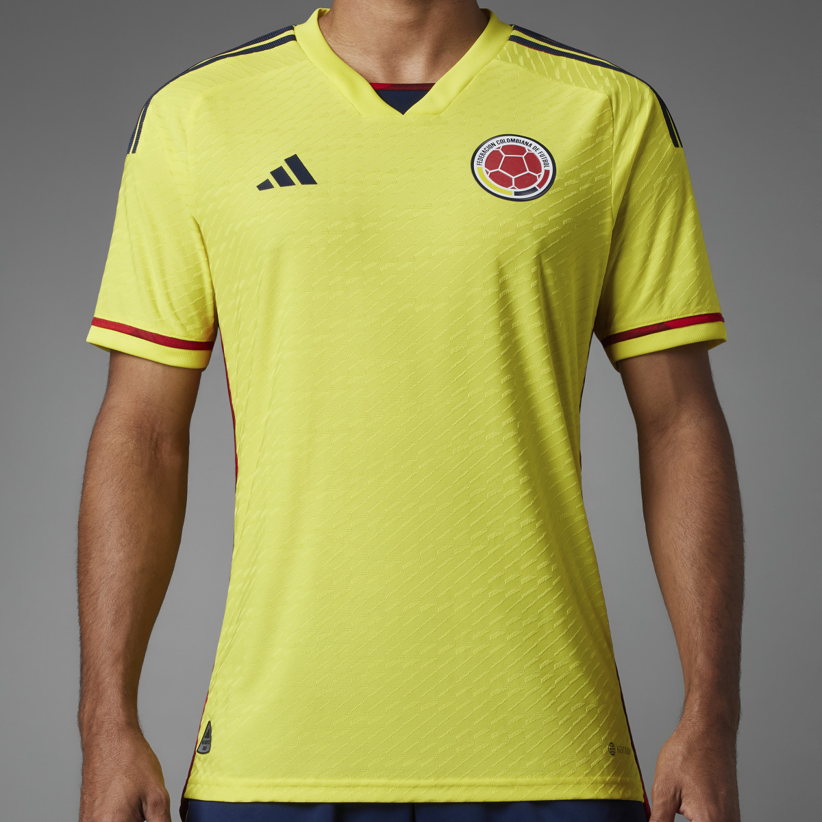 Adidas Colombia 22 Home Authentic Jersey. 8