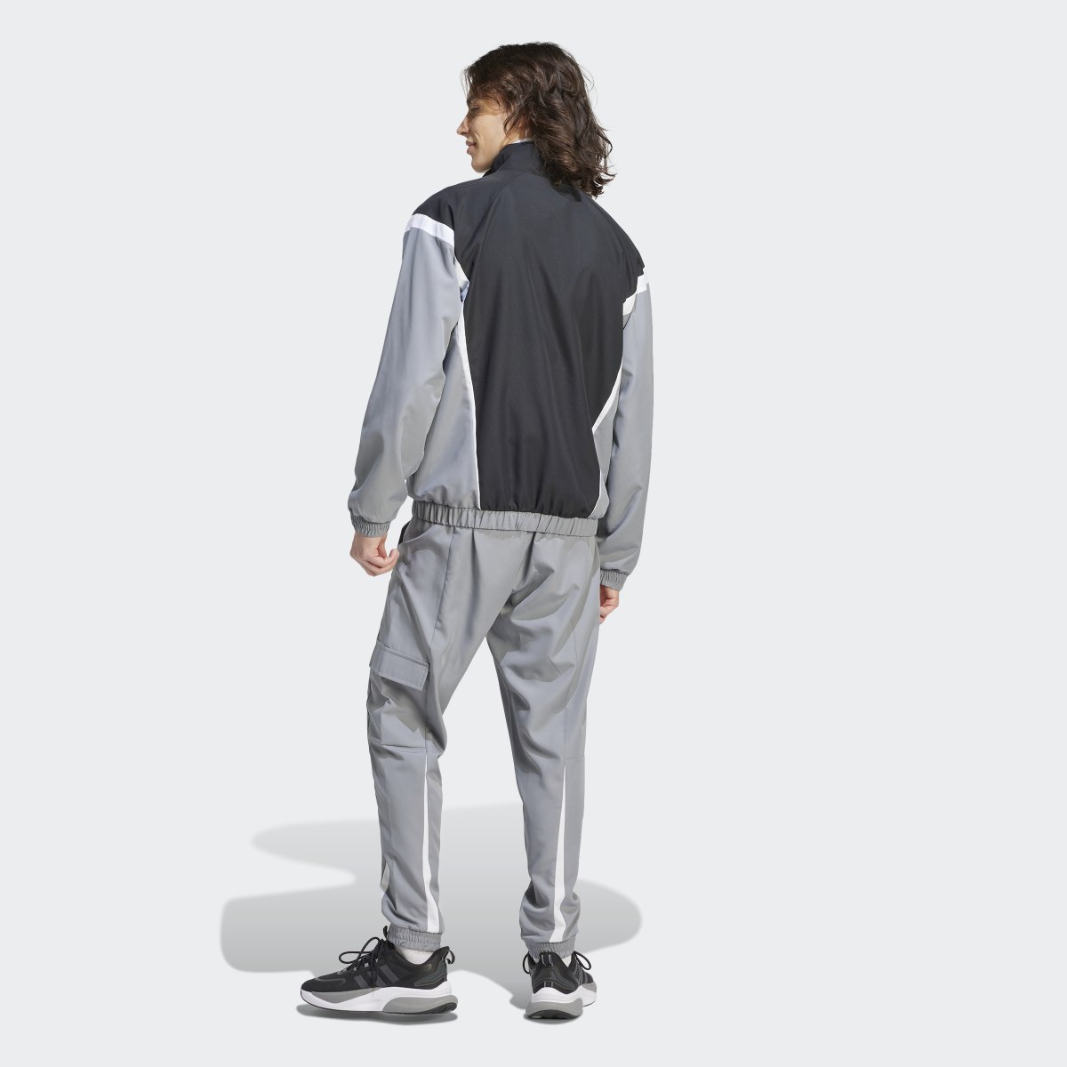 Adidas Sportswear Woven Non-Hooded Track Suit. 5