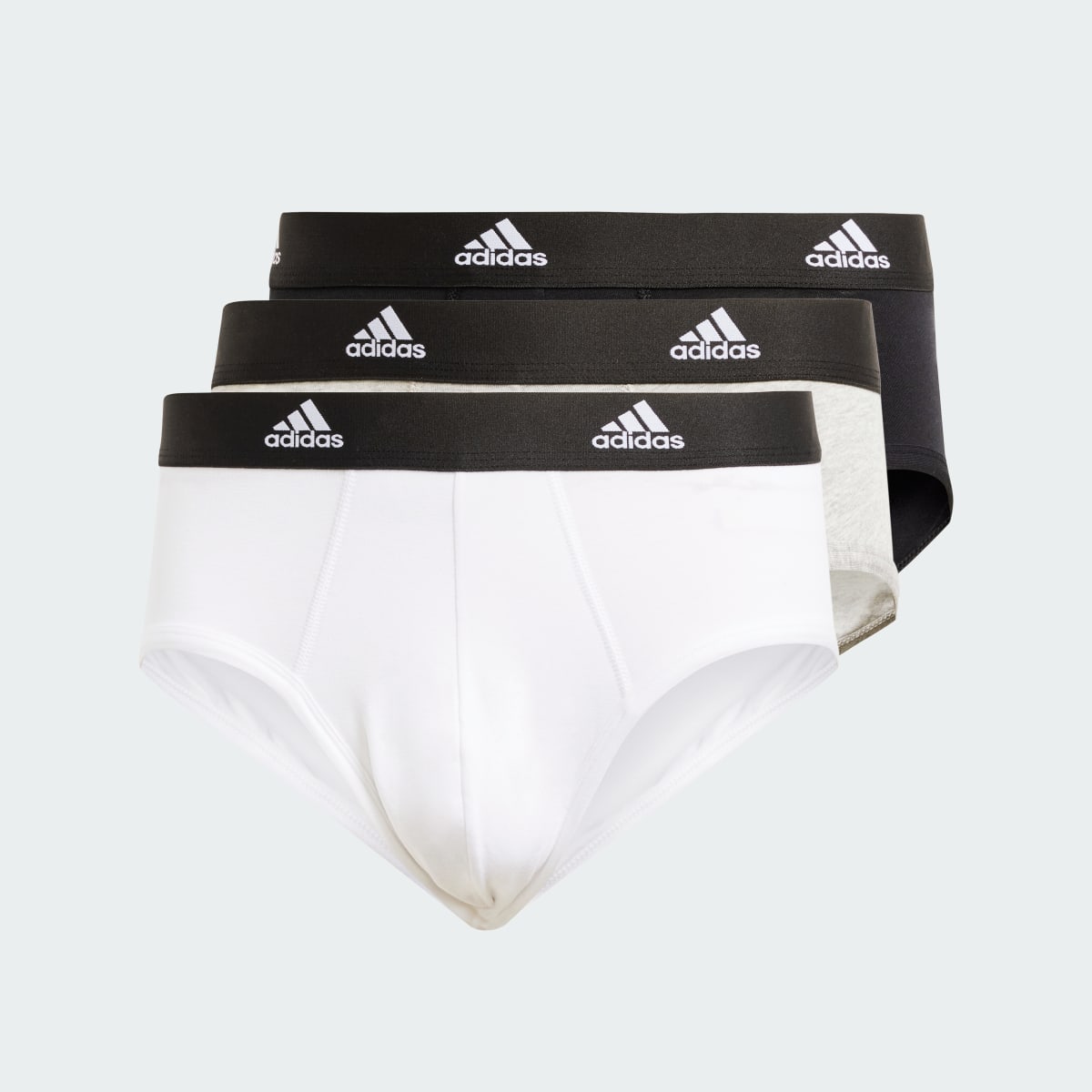 Adidas Slip Active Flex Cotton Underwear (Confezione da 3). 7