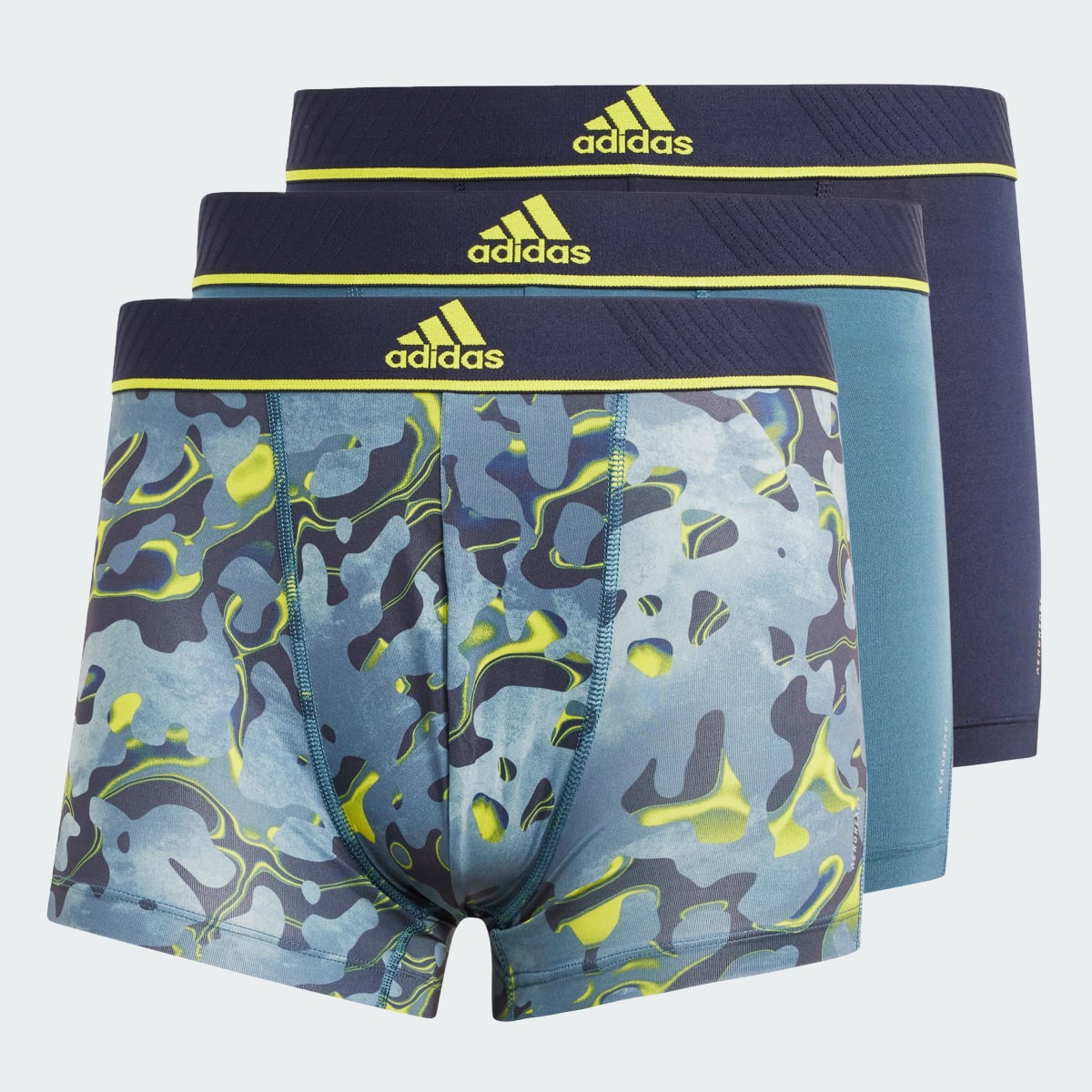 Adidas Active Micro Flex Eco Trunk Underwear 3 Pack. 7