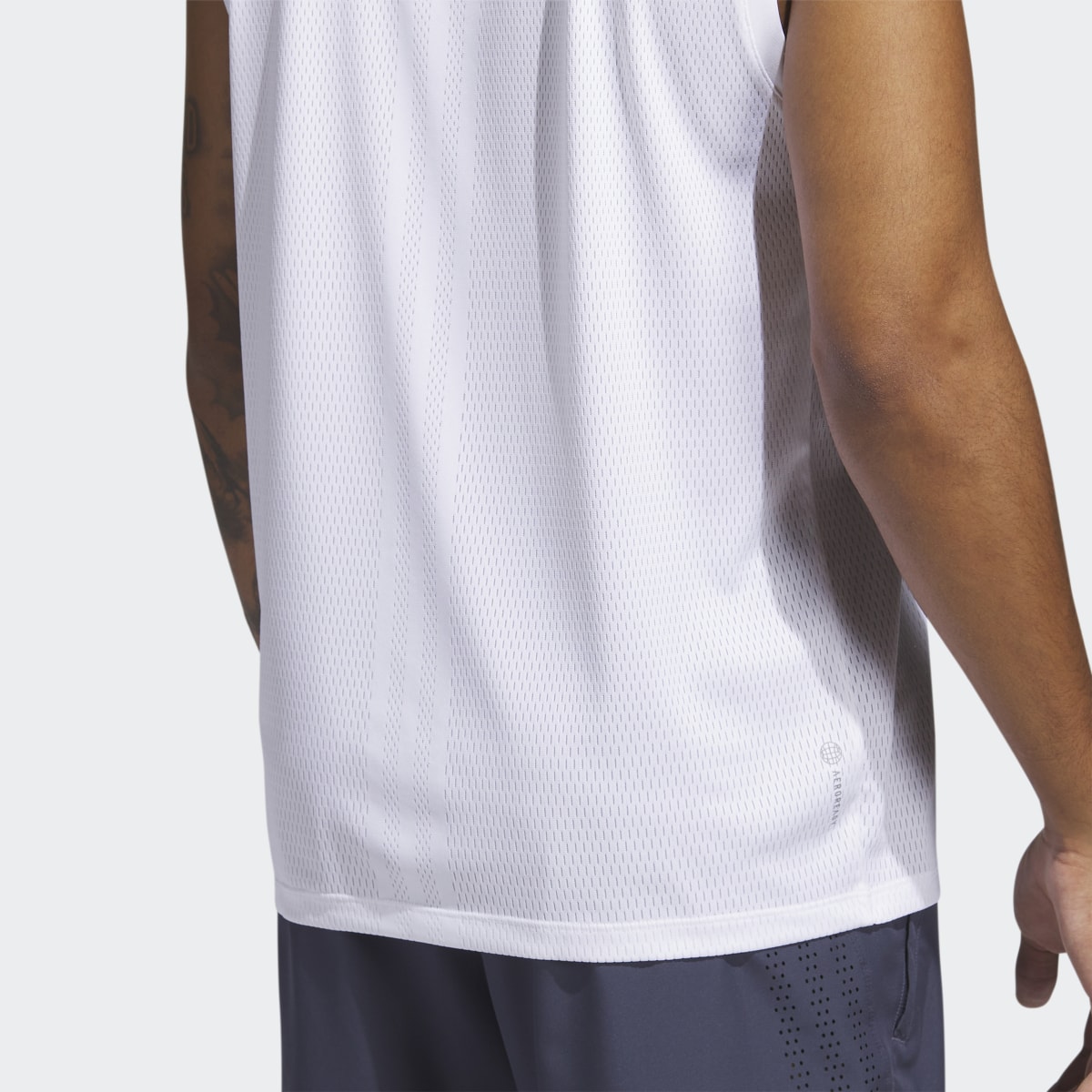 Adidas Playera Sin Mangas de Entrenamiento HIIT Engineered. 7