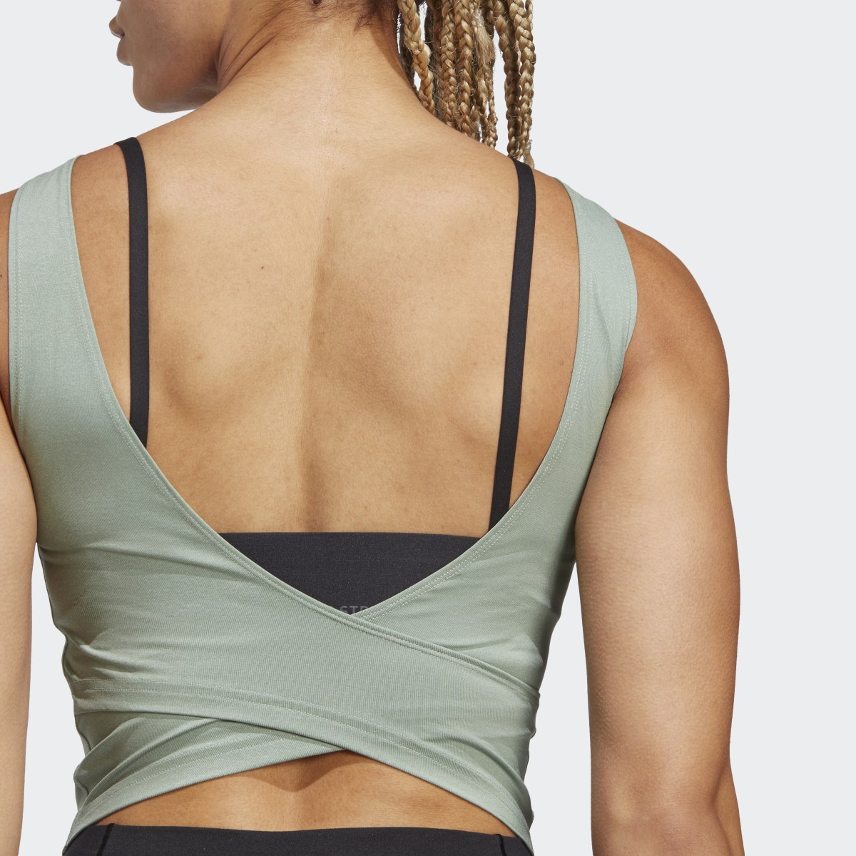 Adidas Canotta Yoga Studio Crop. 8