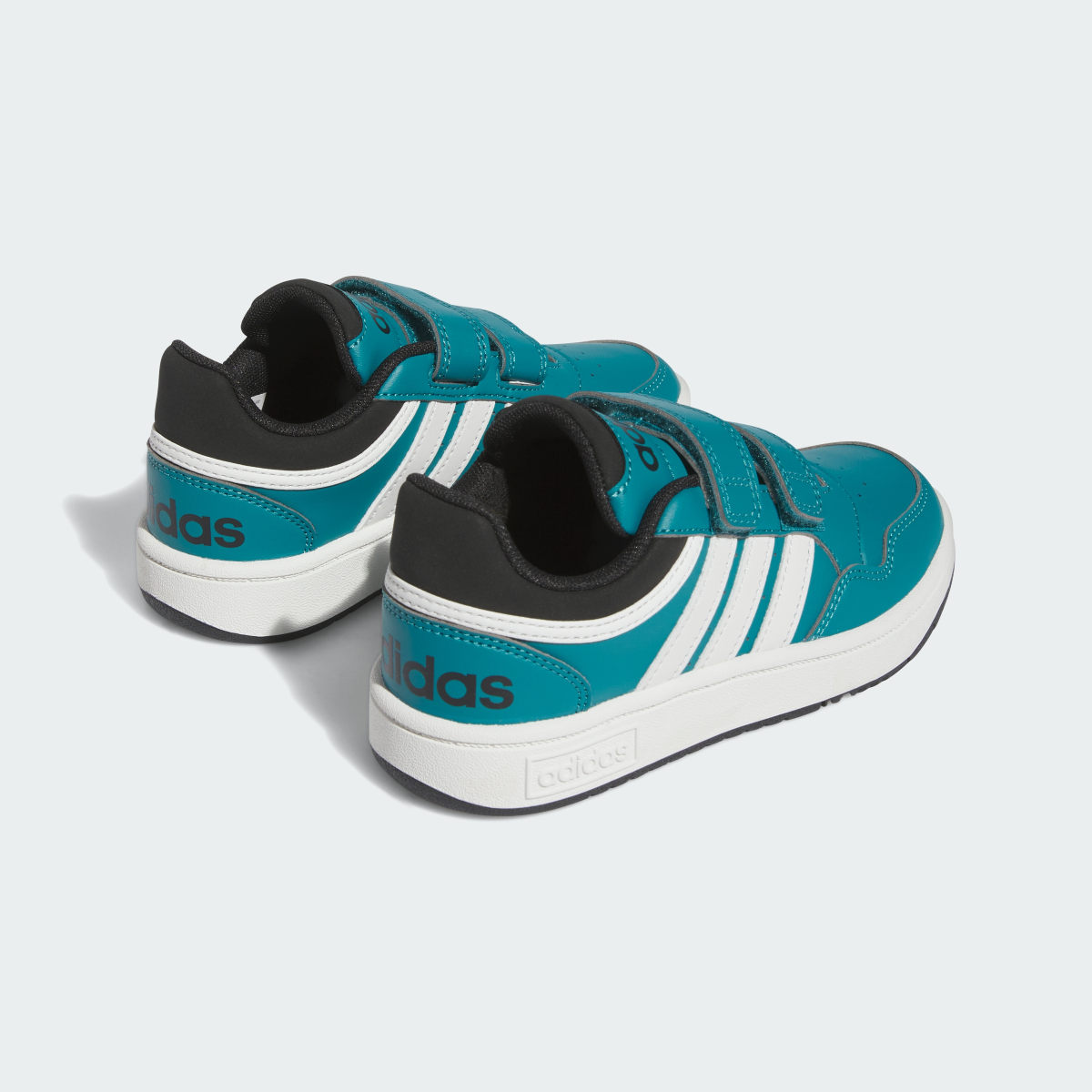 Adidas Tenis Hoops Mid 3.0 Para Niños. 6