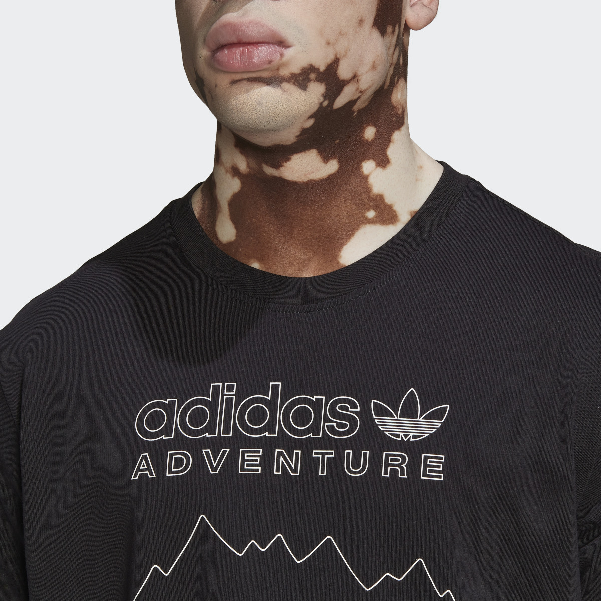Adidas Adventure Mountain Front T-Shirt. 6