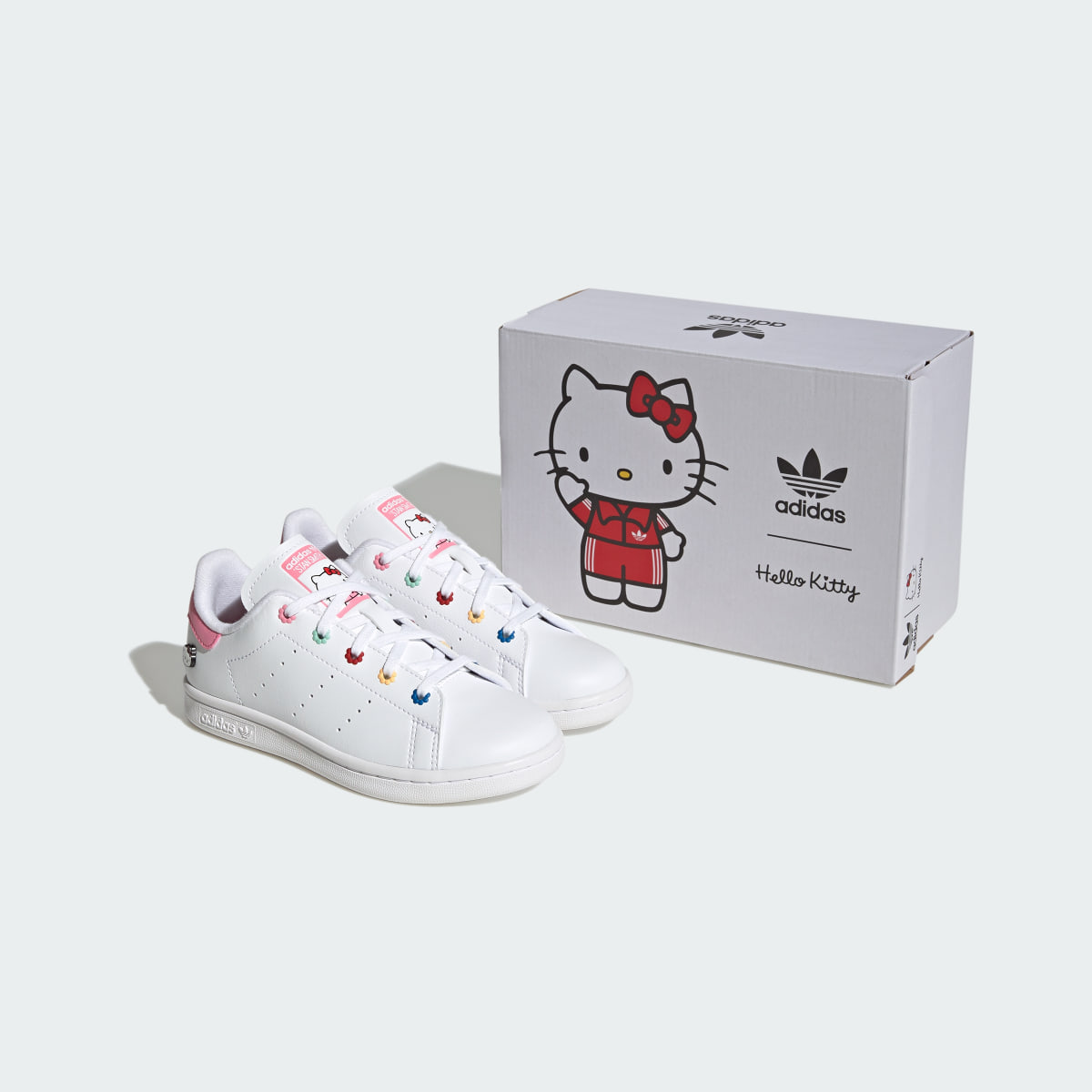 Adidas Sapatilhas Stan Smith adidas Originals x Hello Kitty – Criança. 10