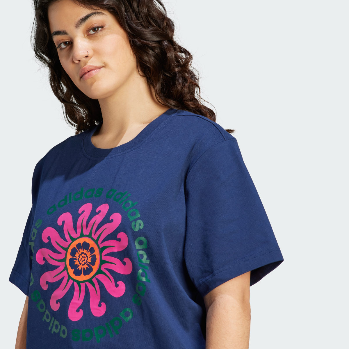 Adidas x FARM Rio Graphic Tee (Plus Size). 6