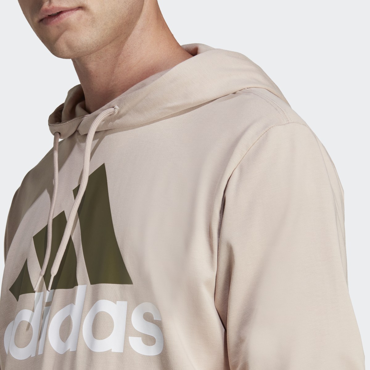 Adidas Essentials Logo Hoodie. 6