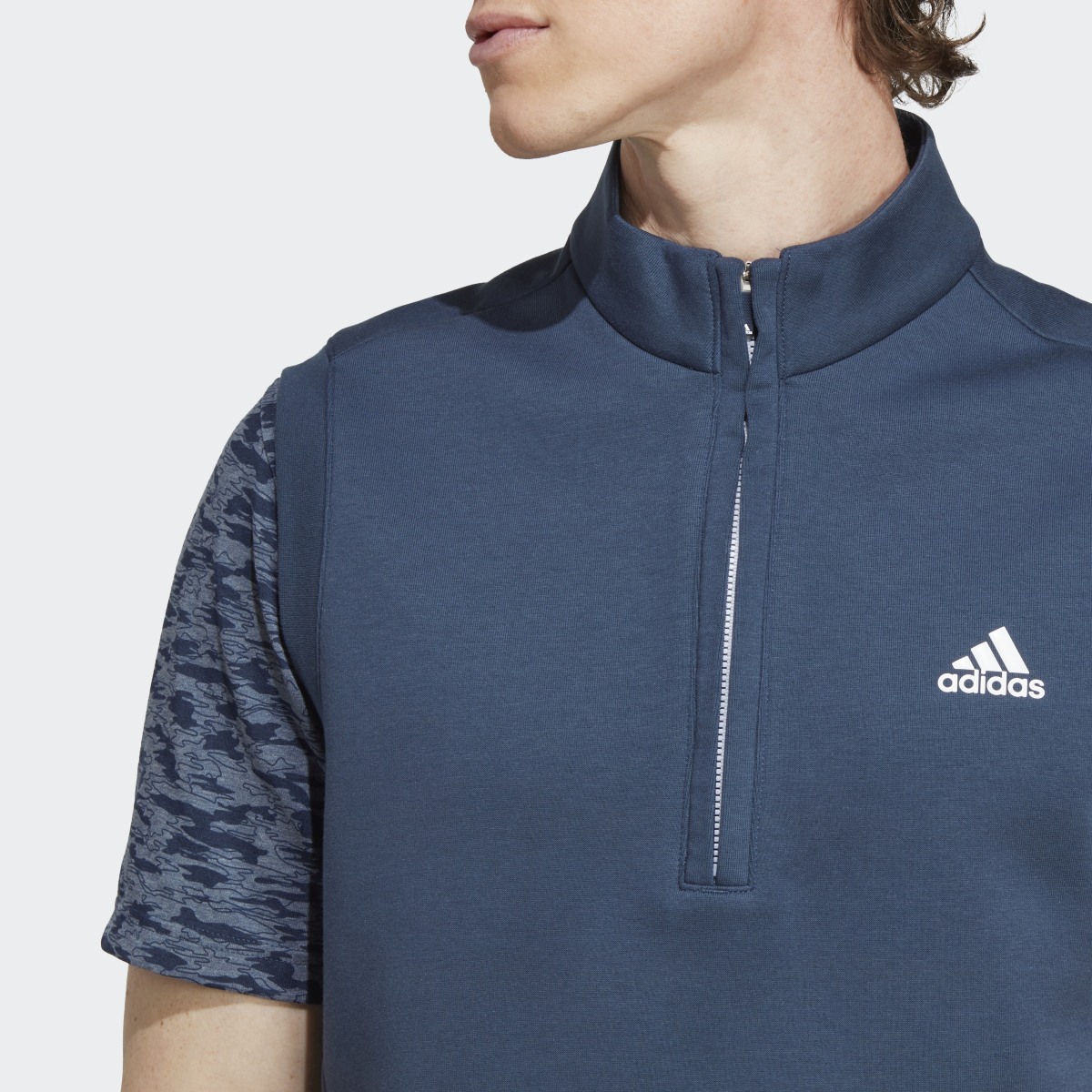 Adidas Veste sans manches à zip 1/4 authentique. 6