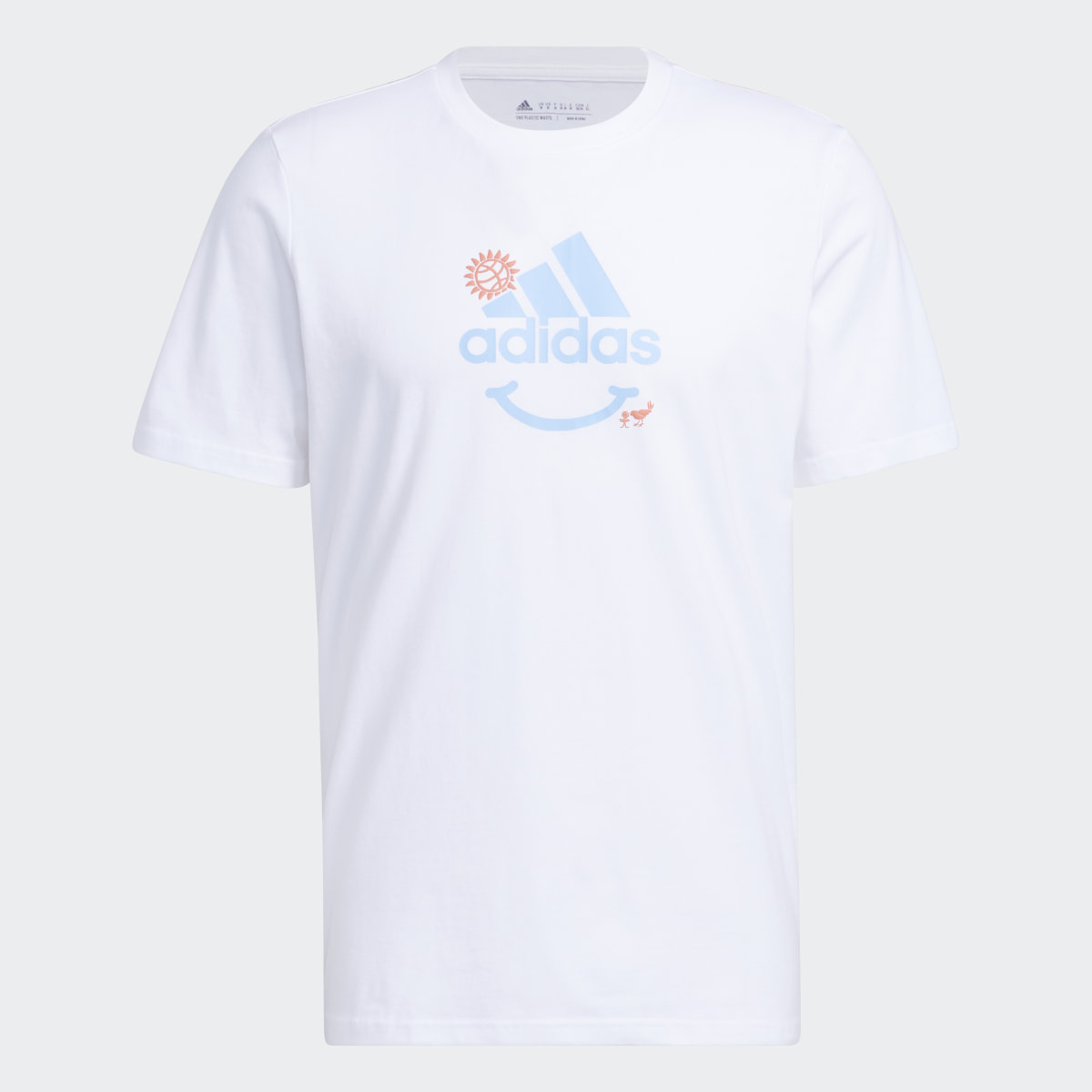 Adidas Playera Estampada Change Through Sports. 5