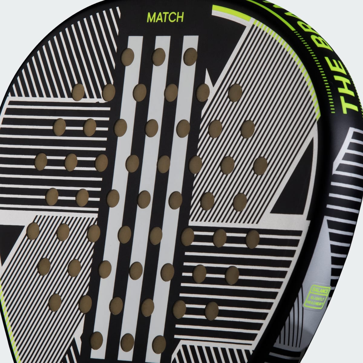 Adidas Match 3.3 Black Padel Racket. 4