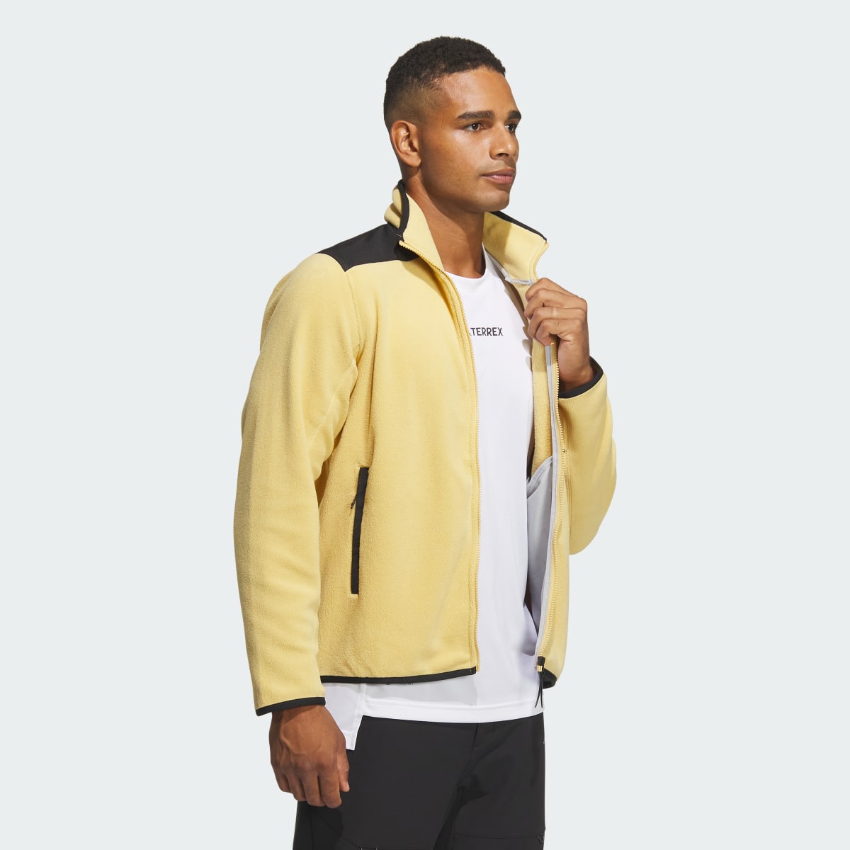 Adidas Full-Zip Polar Fleece Jacket. 4