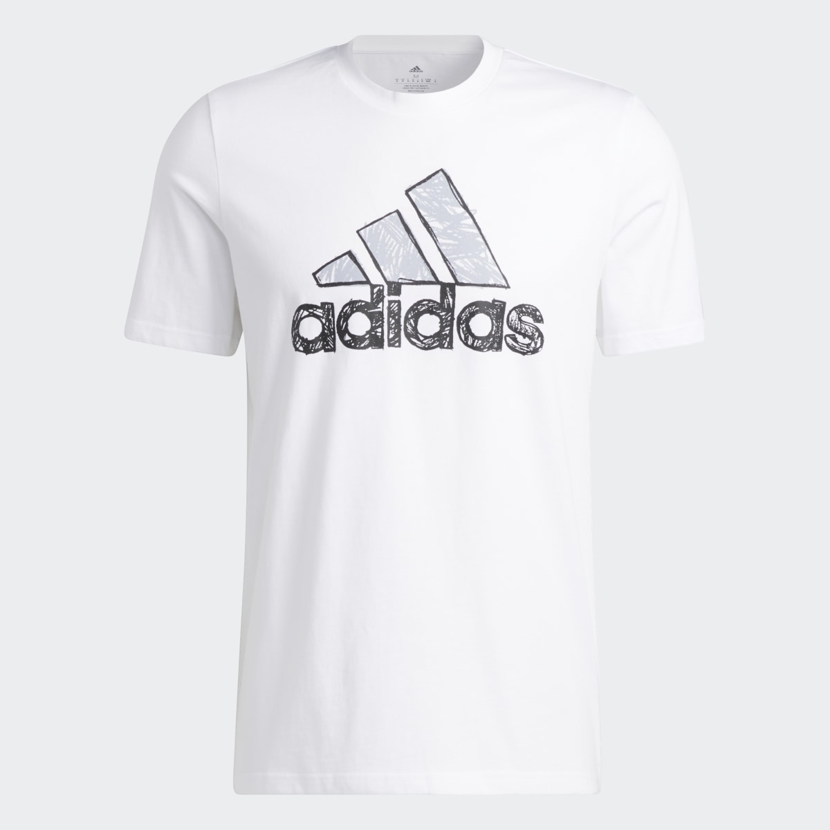 Adidas T-shirt graphique Sketch Badge of Sport. 5