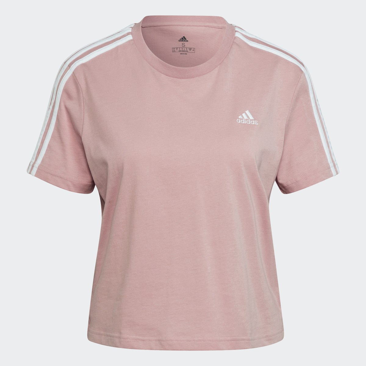 Adidas Essentials Loose 3-Stripes Kısa Üst. 5