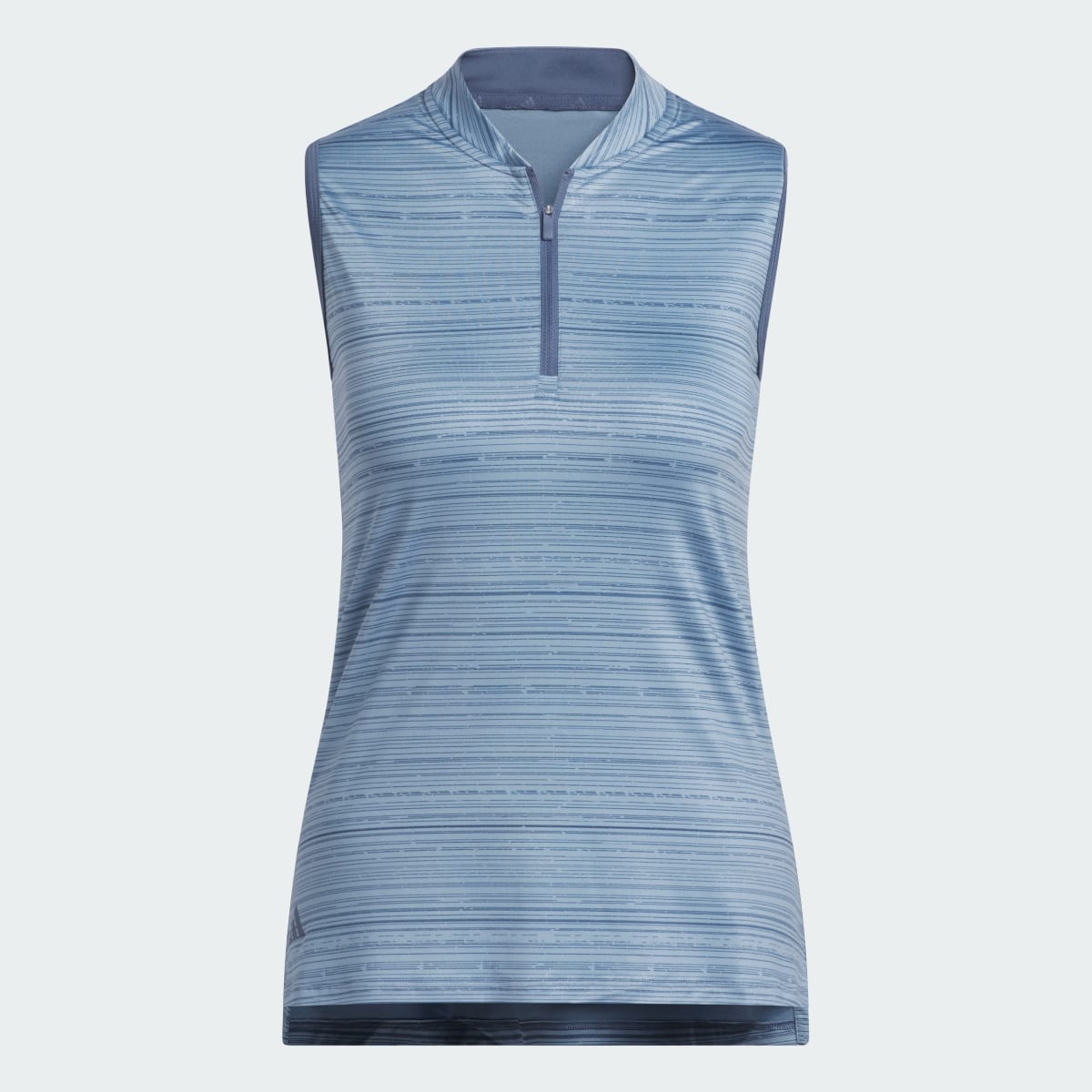 Adidas Women's Ultimate365 Stripe Sleeveless Polo Shirt. 5