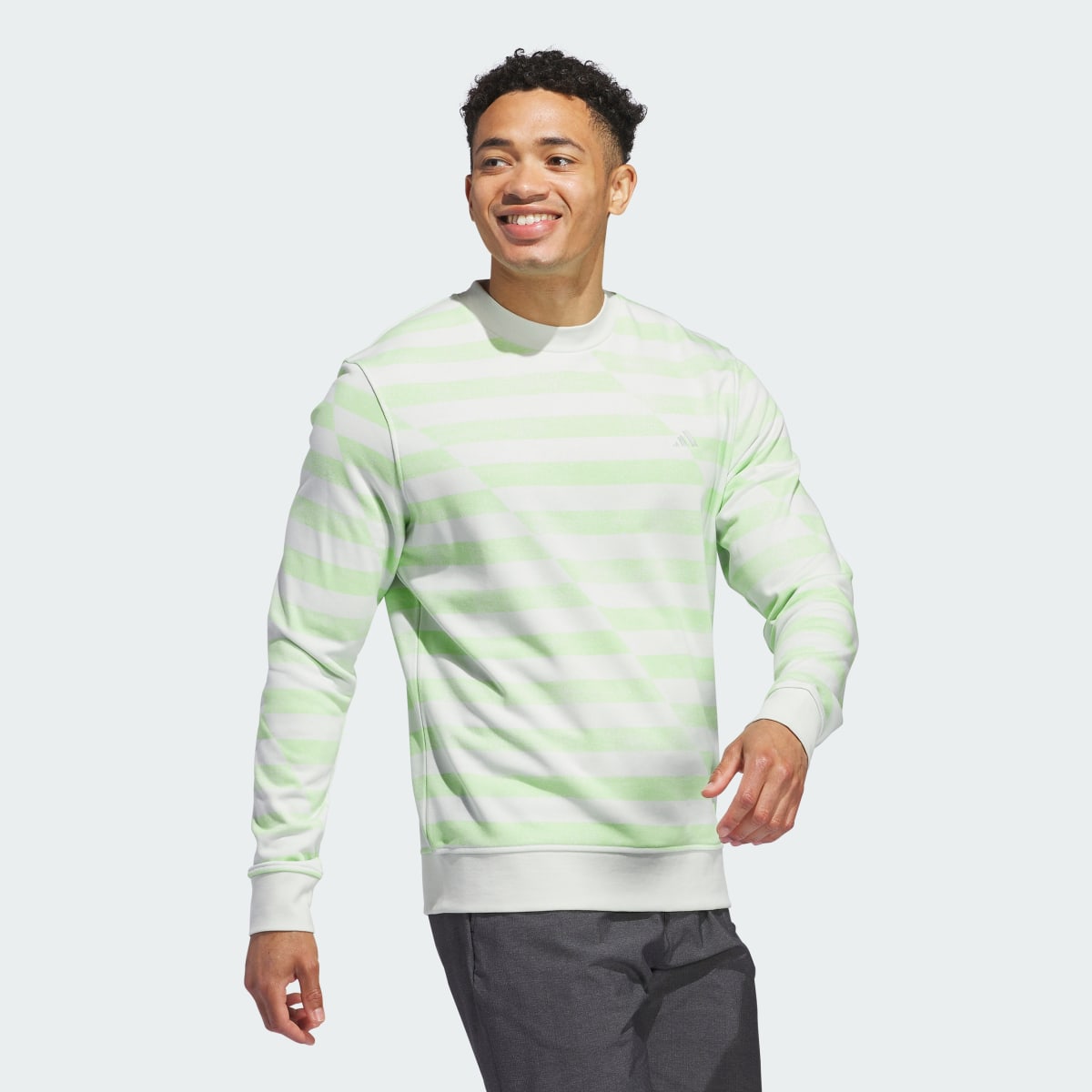 Adidas Ultimate365 Printed Crewneck Sweatshirt. 4