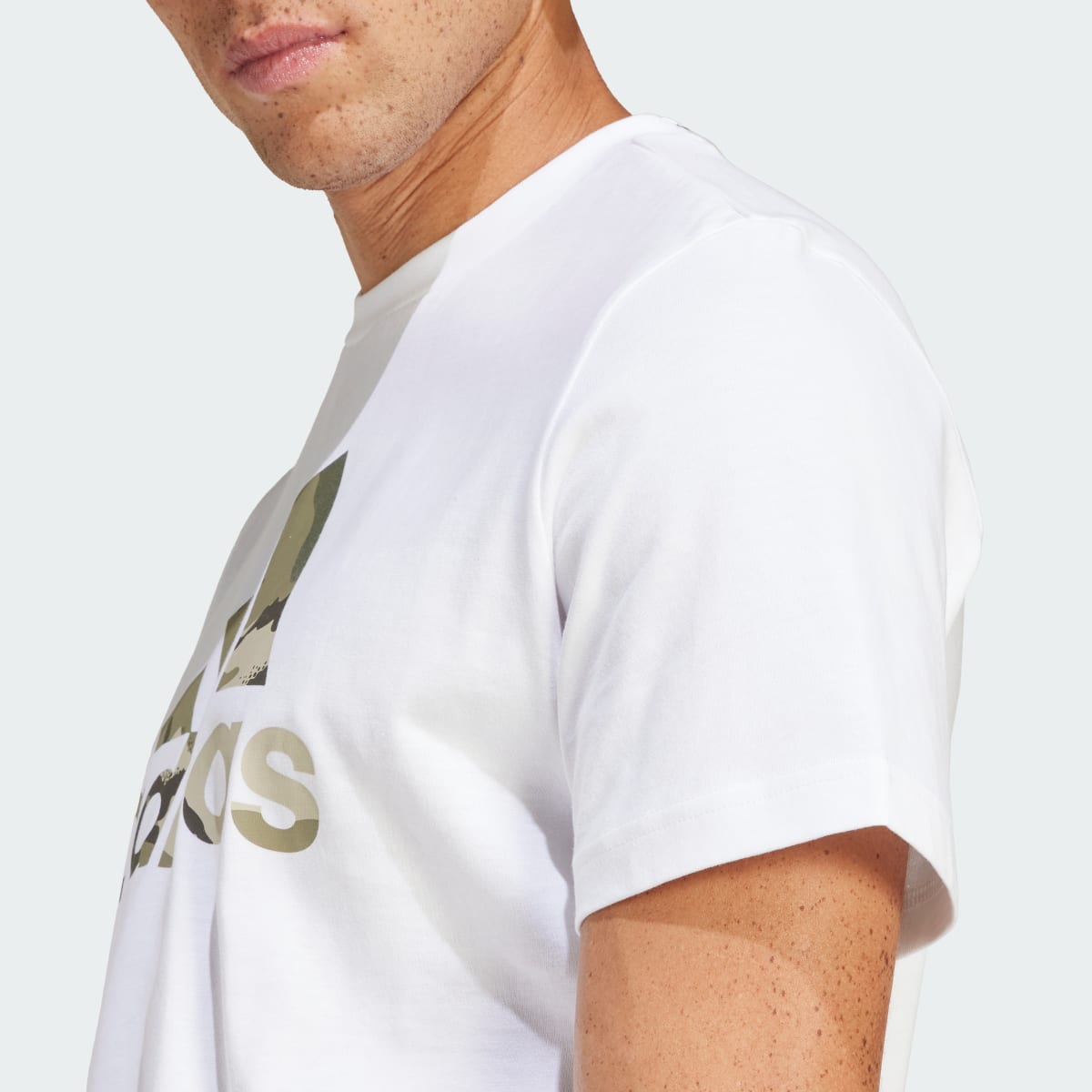 Adidas Camo Badge of Sport Graphic T-Shirt. 7