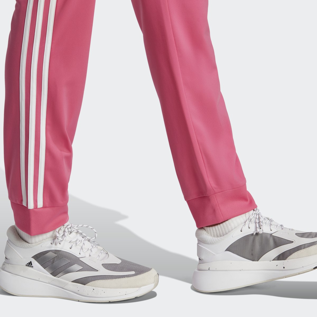 Adidas Primegreen Essentials Warm-Up Slim Tapered 3-Stripes Track Pants. 6