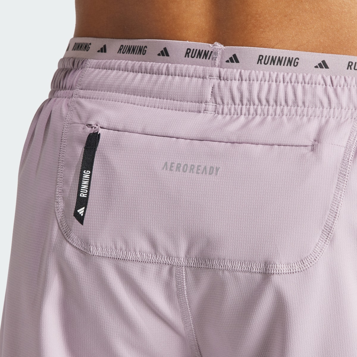 Adidas Own the Run 3-Stripes Shorts. 6