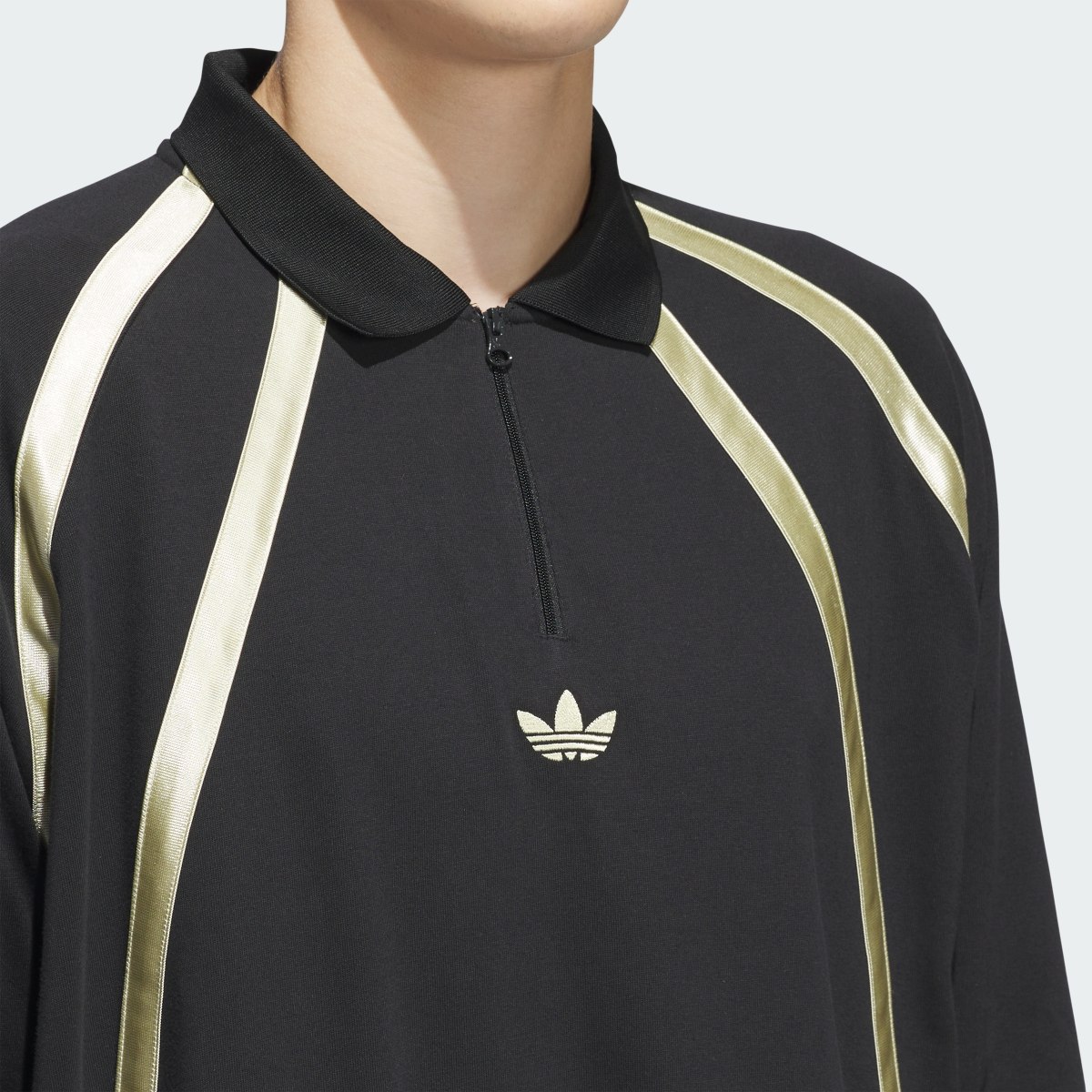 Adidas Rugby Long Sleeve Polo Shirt (Gender Neutral). 5