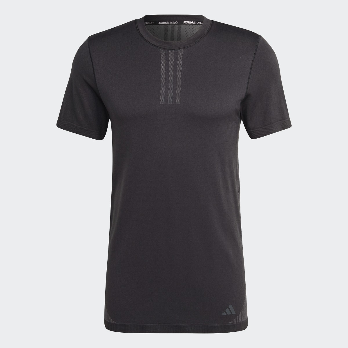 Adidas AEROKNIT Yoga Base Seamless Training T-Shirt. 5