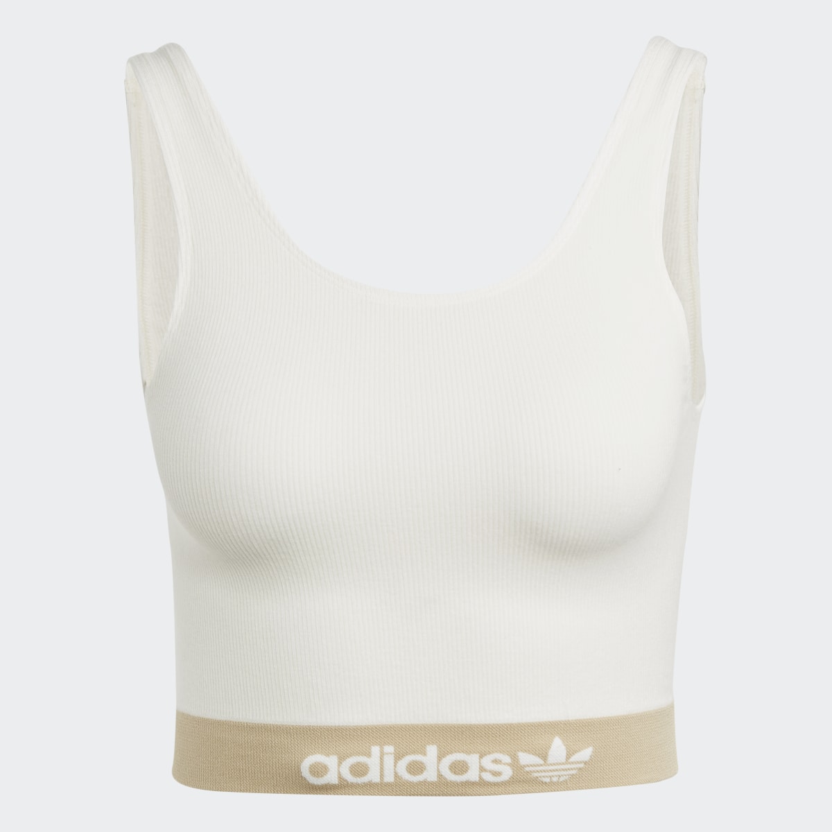 Adidas Ribbed Modern Flex Brami Underwear. 5