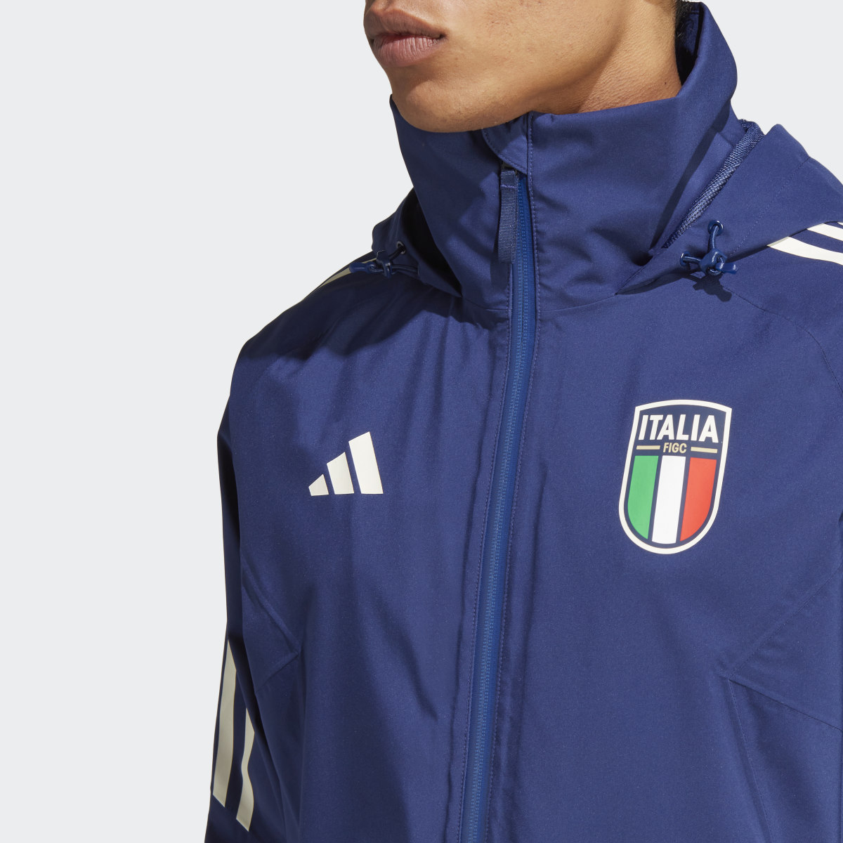 Adidas Italy Condivo 23 Rain Jacket. 6