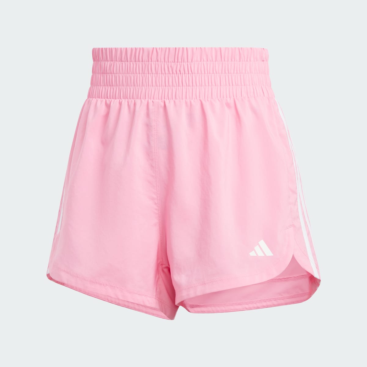 Adidas Pacer Training 3-Stripes Woven High-Rise Shorts. 5