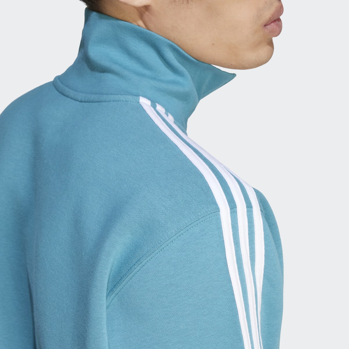 Adidas Adicolor Classics 3-Stripes Half-Zip Sweatshirt. 9