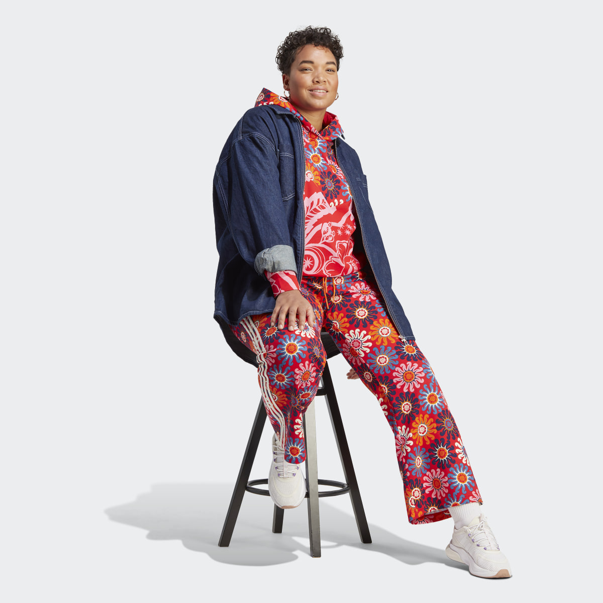 Adidas x FARM Rio Hoodie (Plus Size). 4