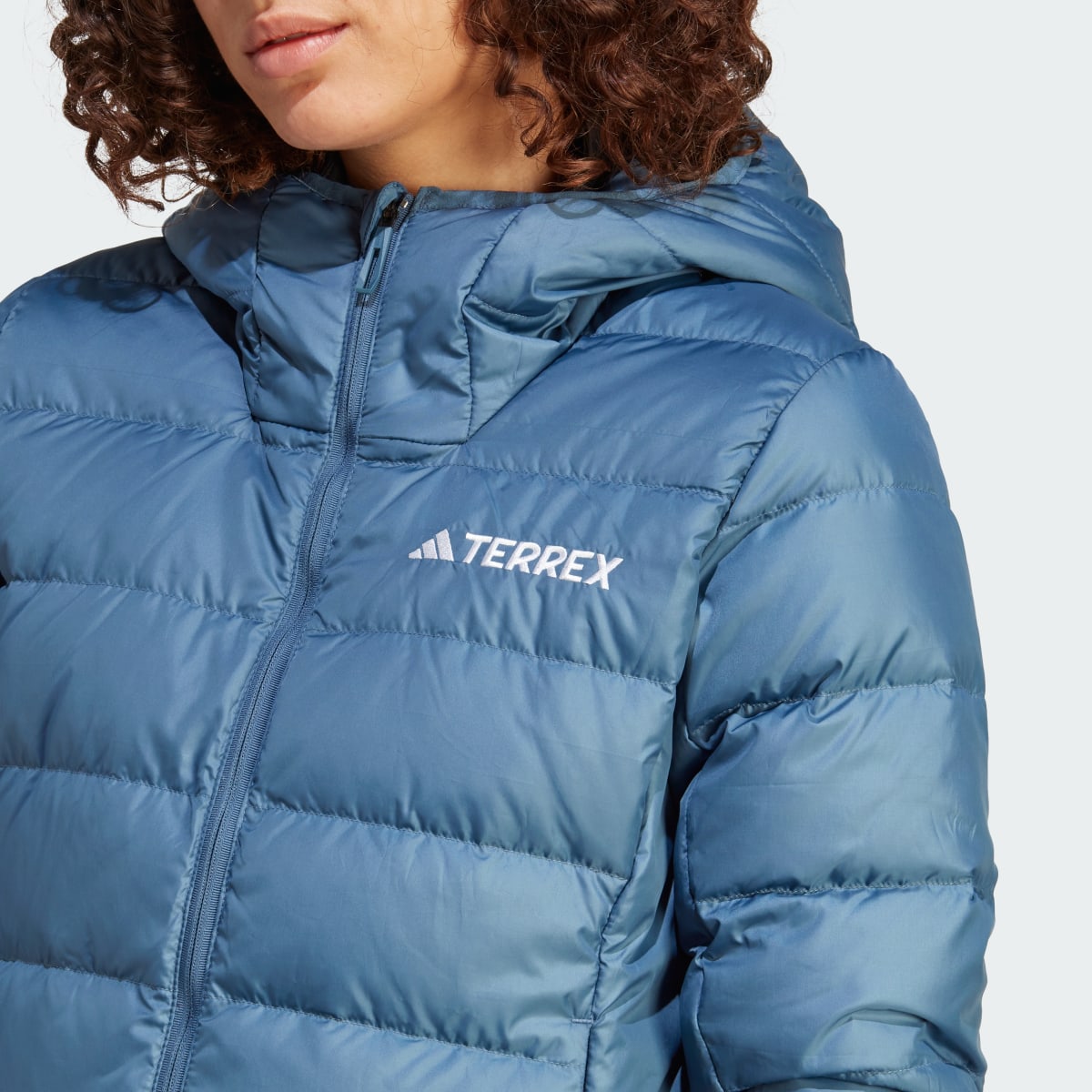 Adidas Terrex Multi Light Down Hooded Jacket. 6