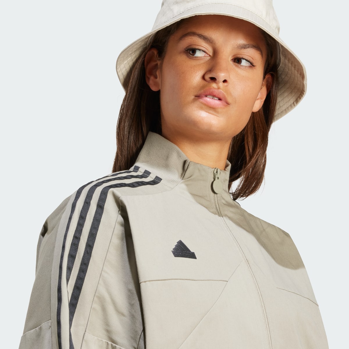 Adidas Tiro 3-Stripes Snap-Button Woven Coat. 6