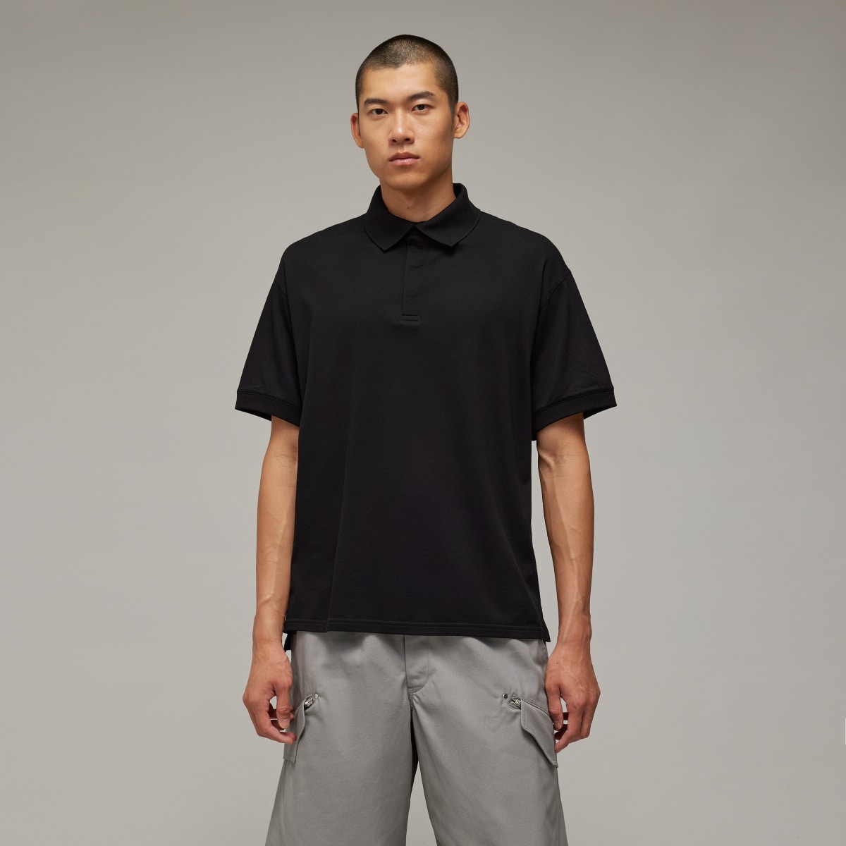 Adidas Y-3 Short Sleeve Polo Shirt. 3