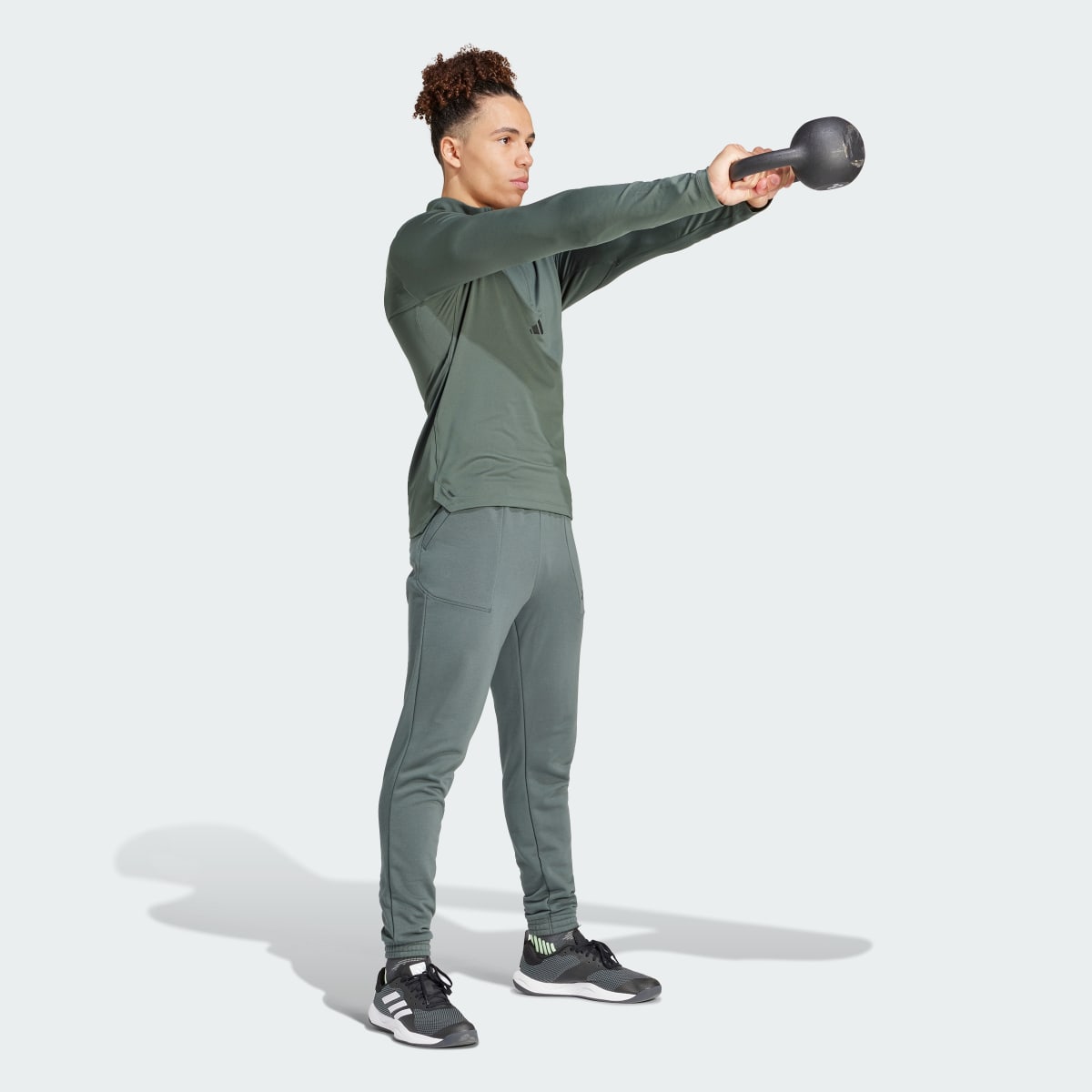 Adidas Giacca da allenamento Workout Quarter-Zip. 4
