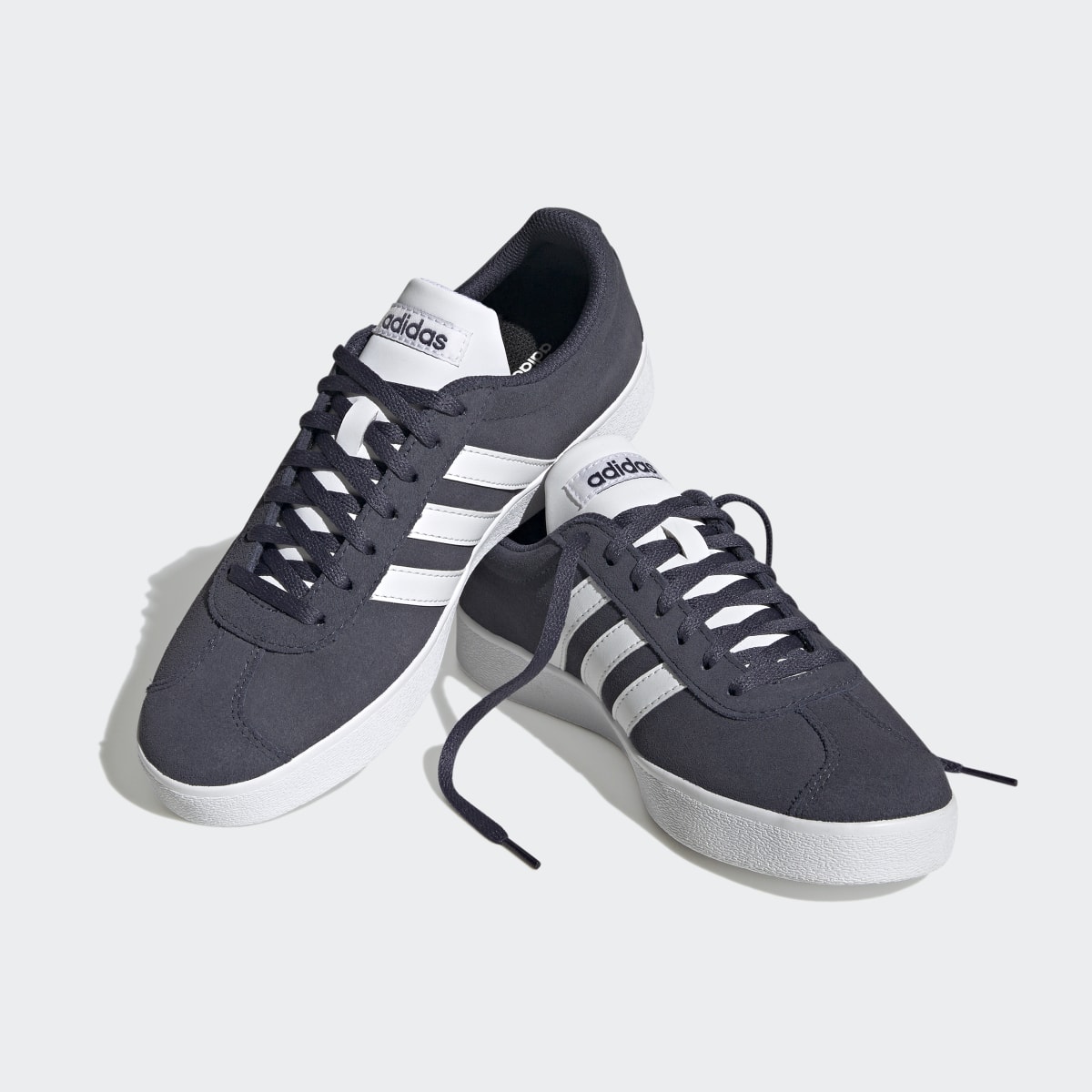 Adidas VL Court 2.0 Suede Shoes. 5