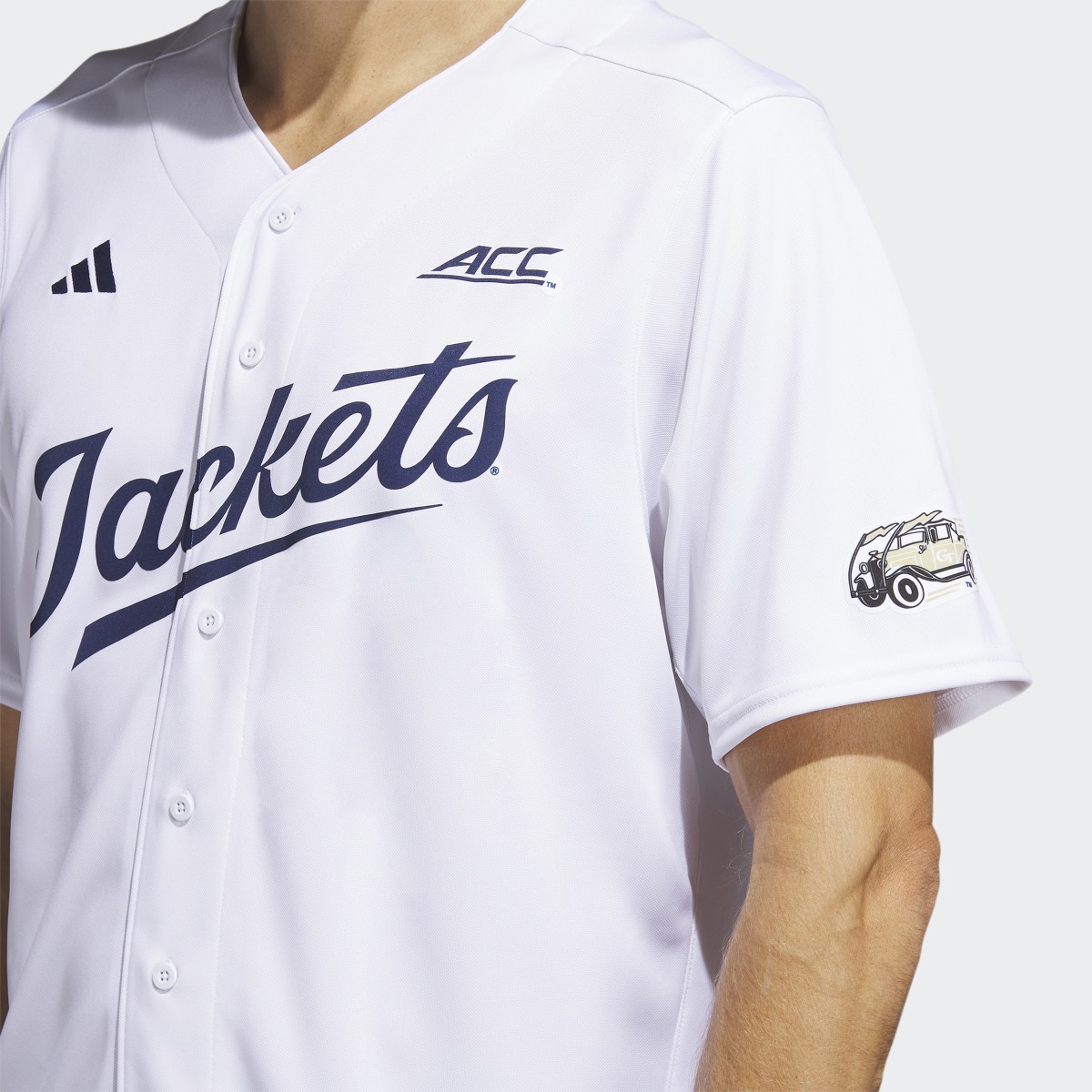 Adidas Georgia Tech Baseball Jersey. 6