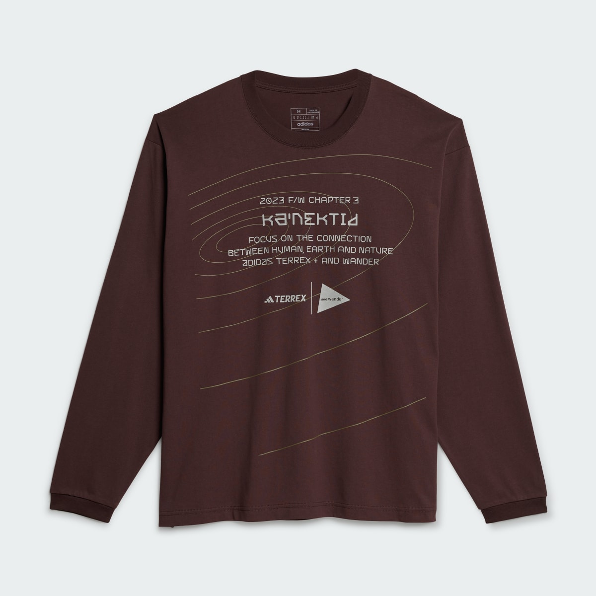 Adidas Terrex + and wander Xploric Longsleeve – Genderneutral. 5