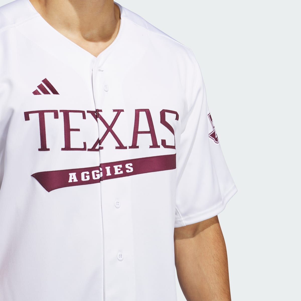 Adidas Texas A&M Baseball Jersey. 6