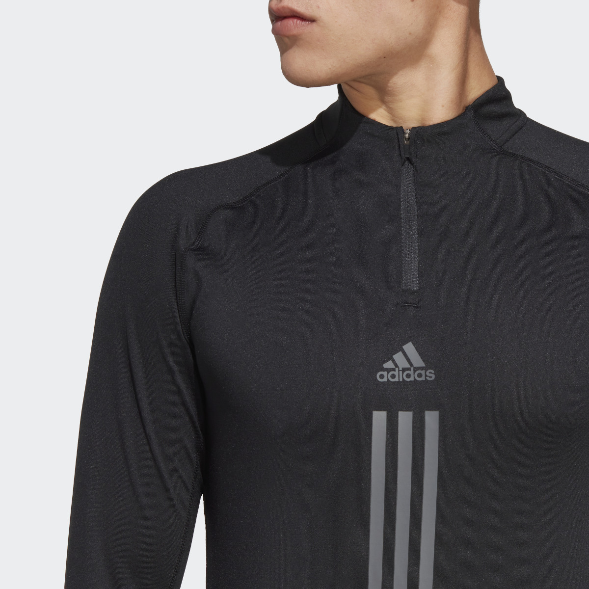 Adidas AlphaStrength 1/4 Zip Long Sleeve Top. 7