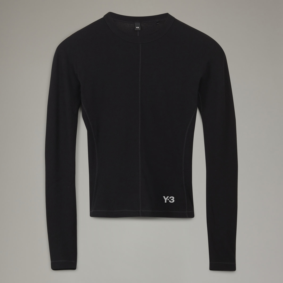 Adidas Y-3 Fitted Long Sleeve Tee. 5
