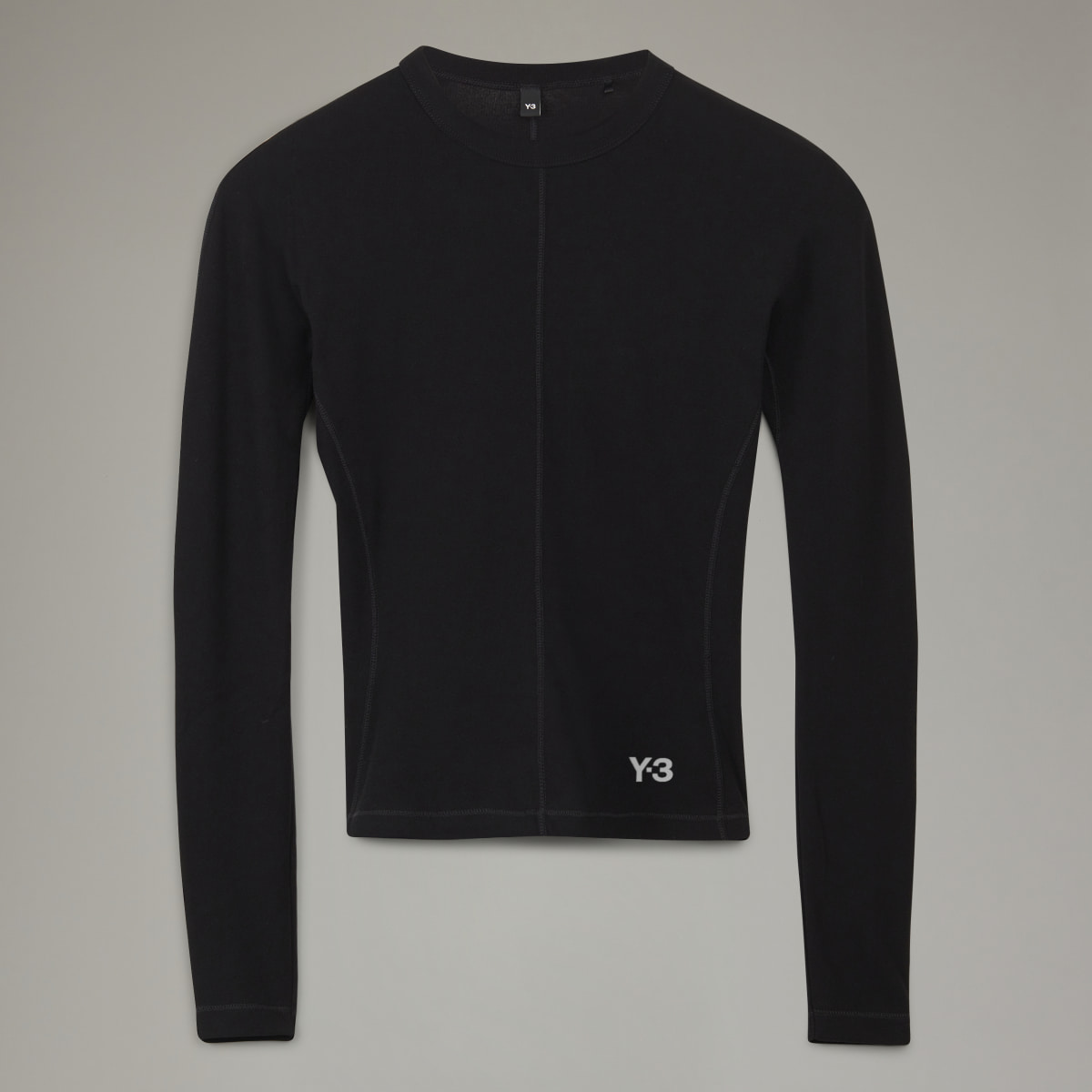 Adidas Y-3 Fitted Long Sleeve Tee. 6