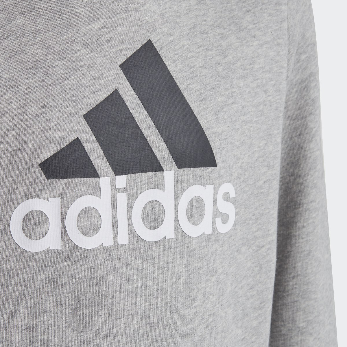 Adidas Felpa con cappuccio Essentials Two-Colored Big Logo Cotton. 5