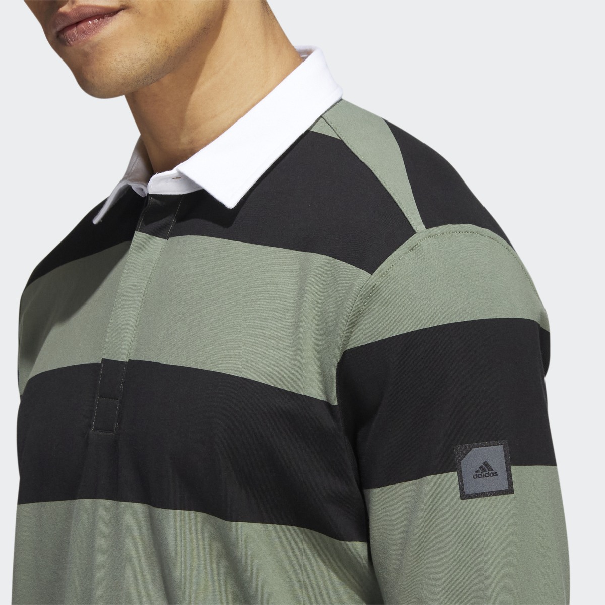 Adidas Adicross Long Sleeve Polo Shirt. 7